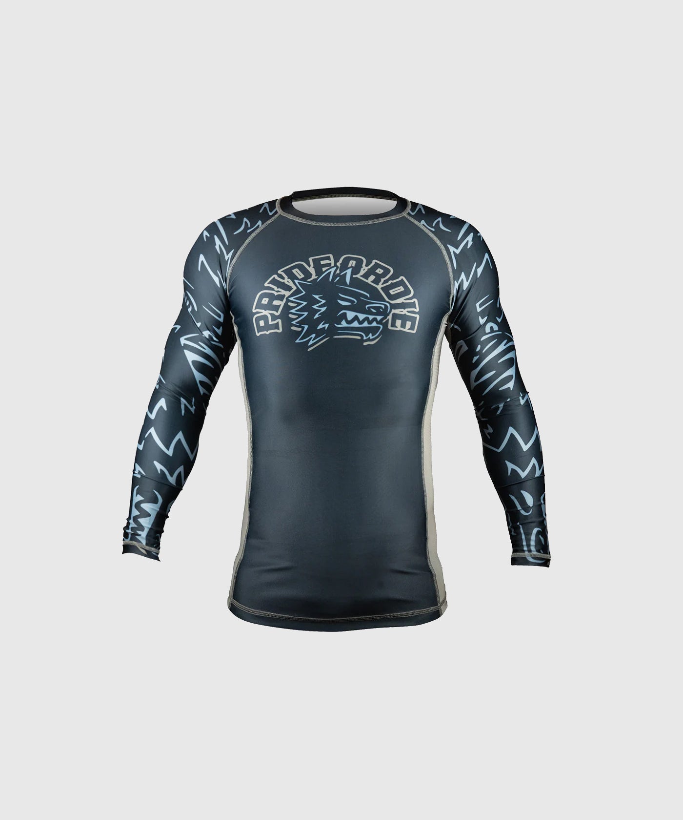 Pride Or Die Leading The Pack Long Sleeve Rashguard - Black
