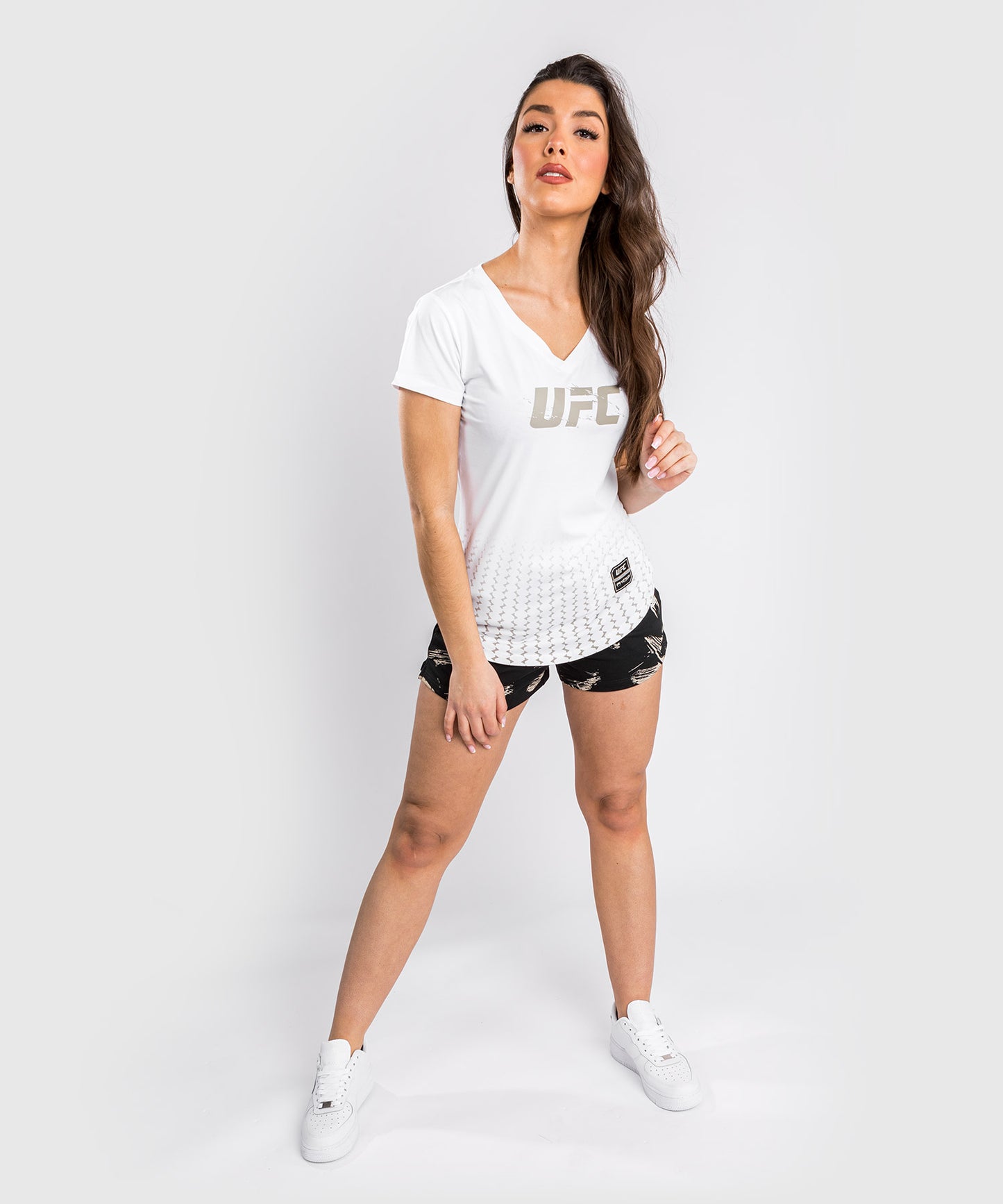 T-Shirt UFC Venum Authentic Fight Week 2.0 - Pour Femmes - Blanc
