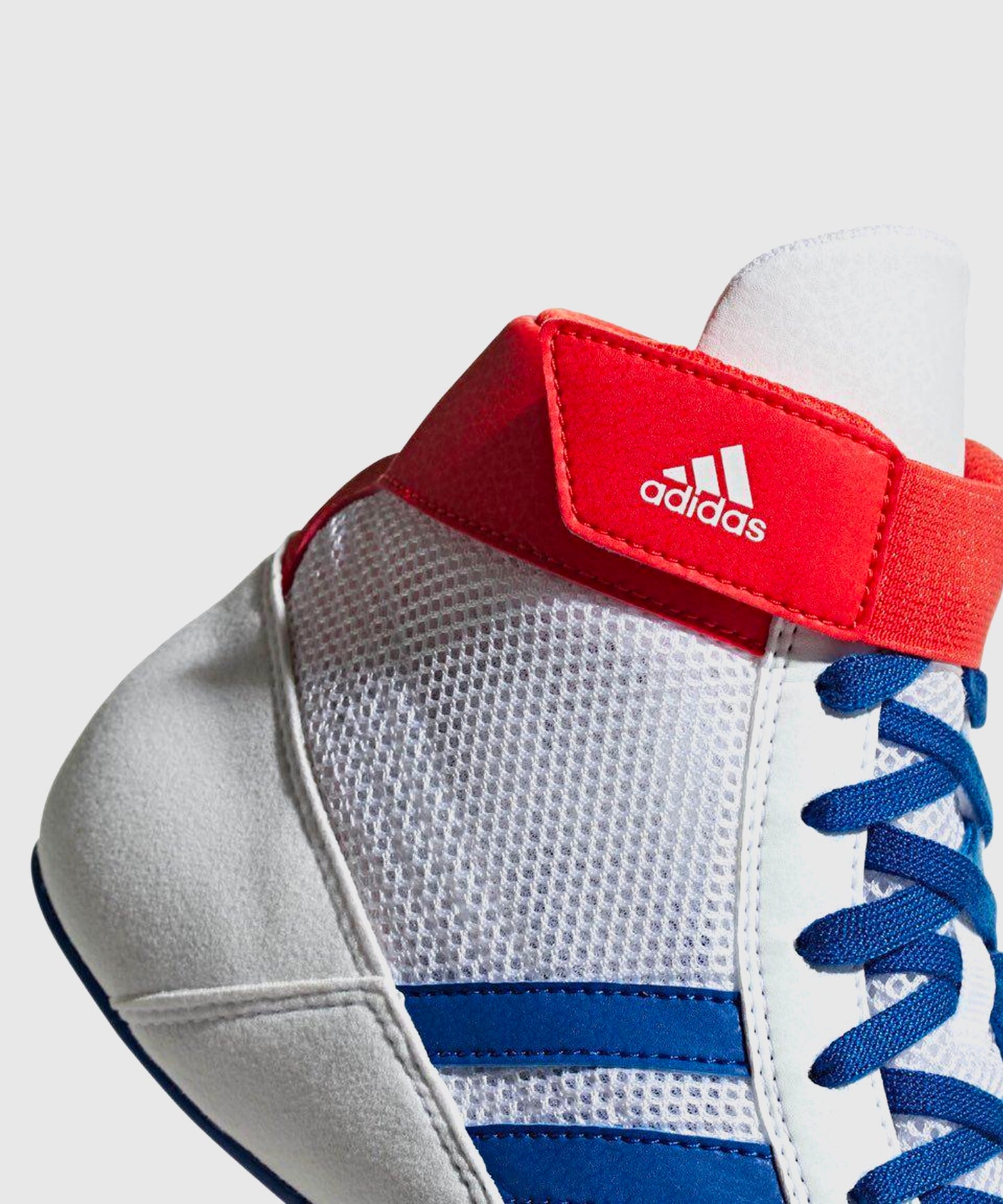 Chaussures De Lutte Adidas Havoc - Blanche/Bleu