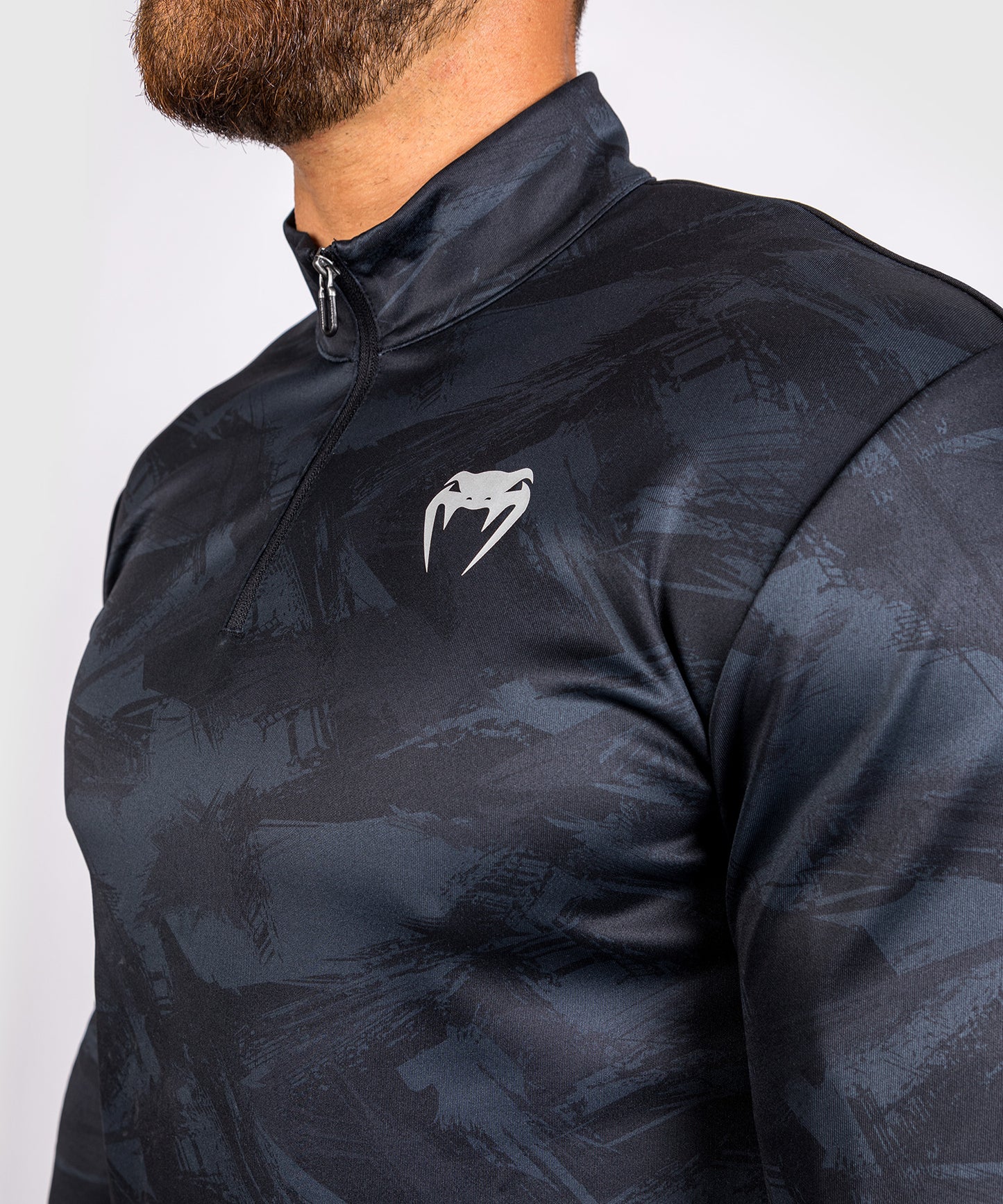 Venum Electron 3.0 Dry Tech T-Shirt - Langarm - Schwarz