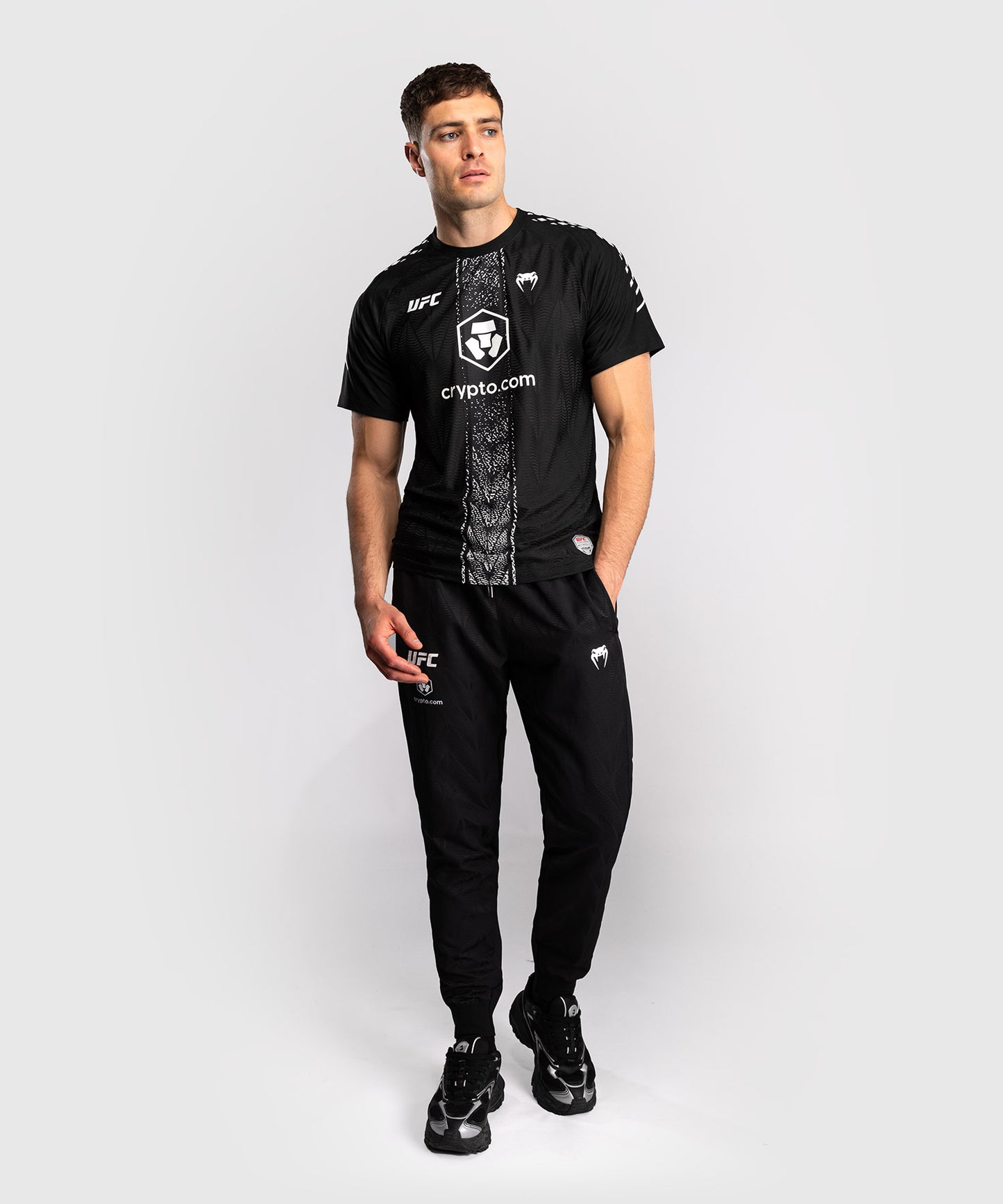 Men's UFC Zenith by Venum Black Authentic Fight Night Walkout Jersey