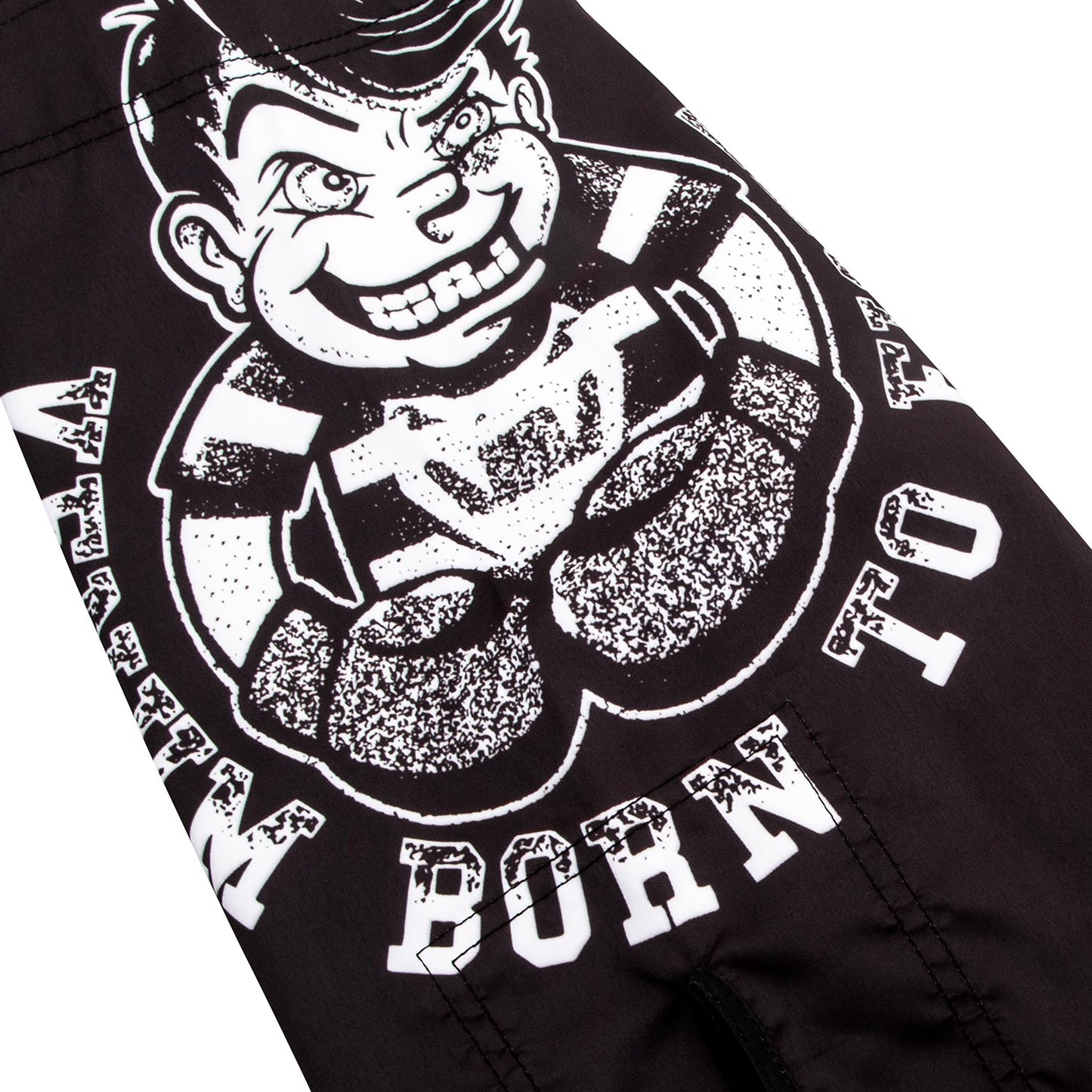 Venum Born to Fight Kids Fightshorts - Black/White