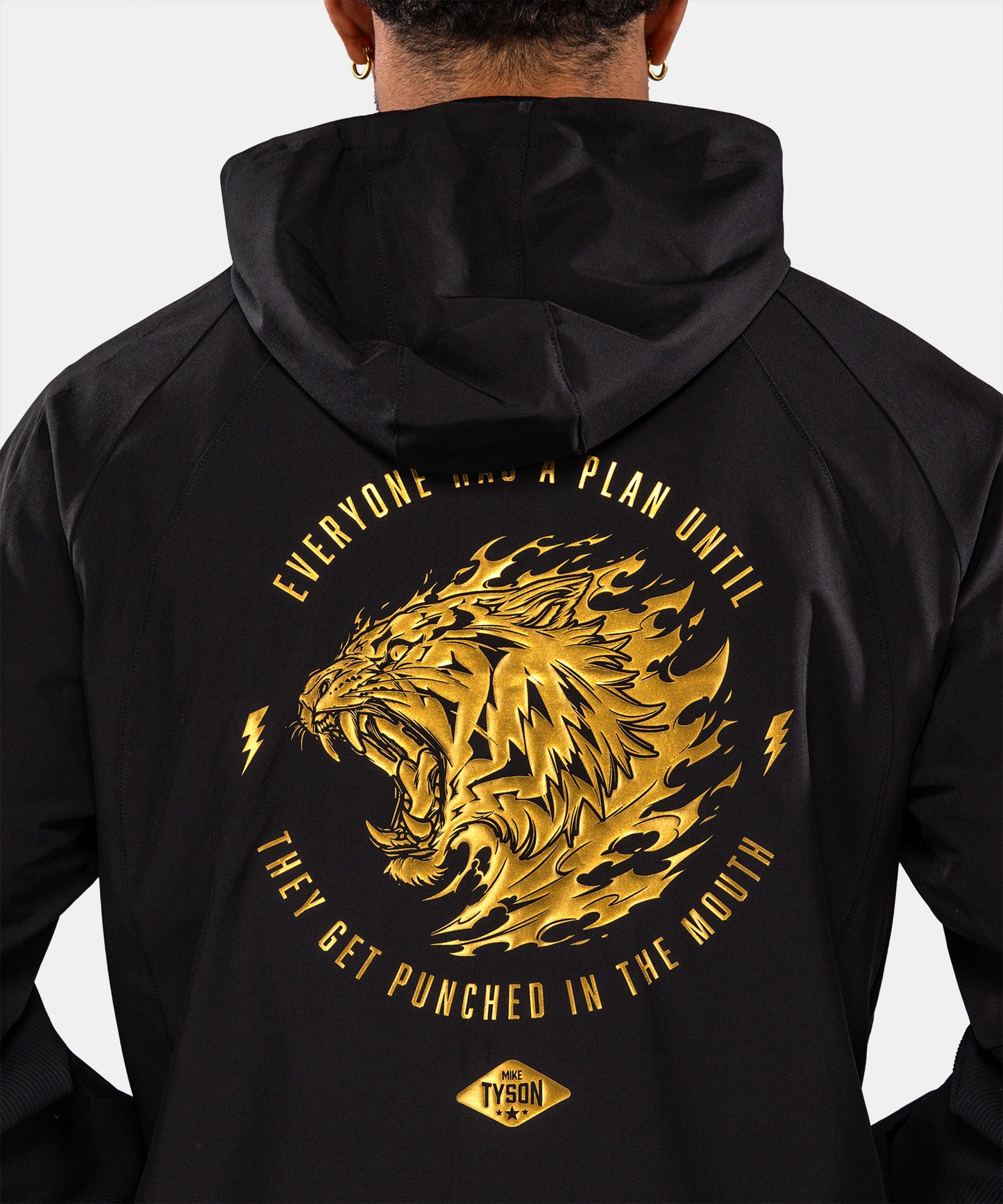 Venum x Mike Tyson Tiger Giacca da tuta - Nero/Oro