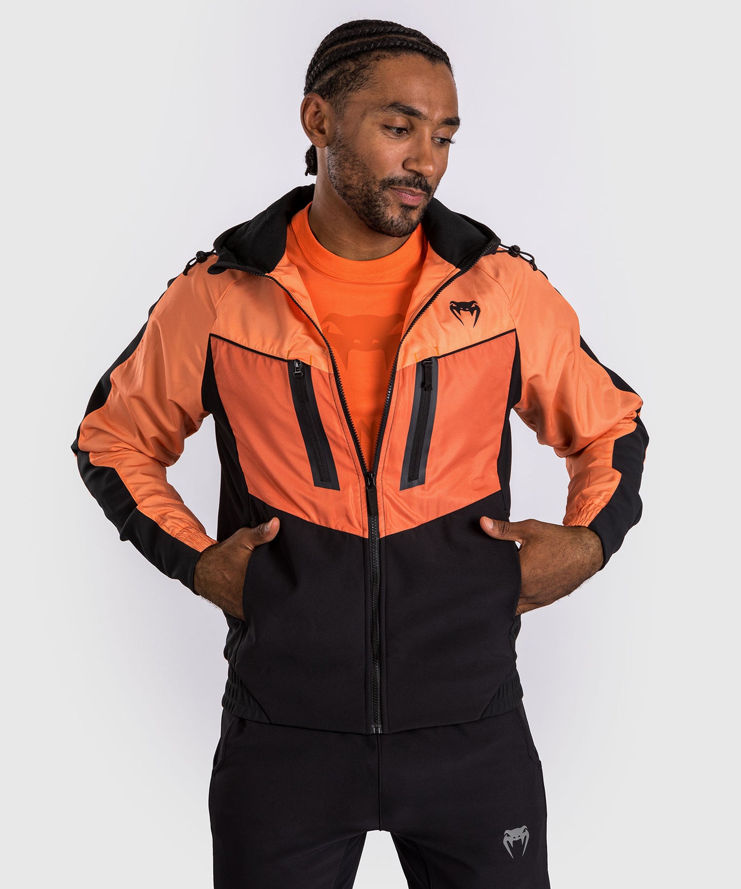 Venum Laser 3.0  Trainingsjacke - Schwarz/Orange