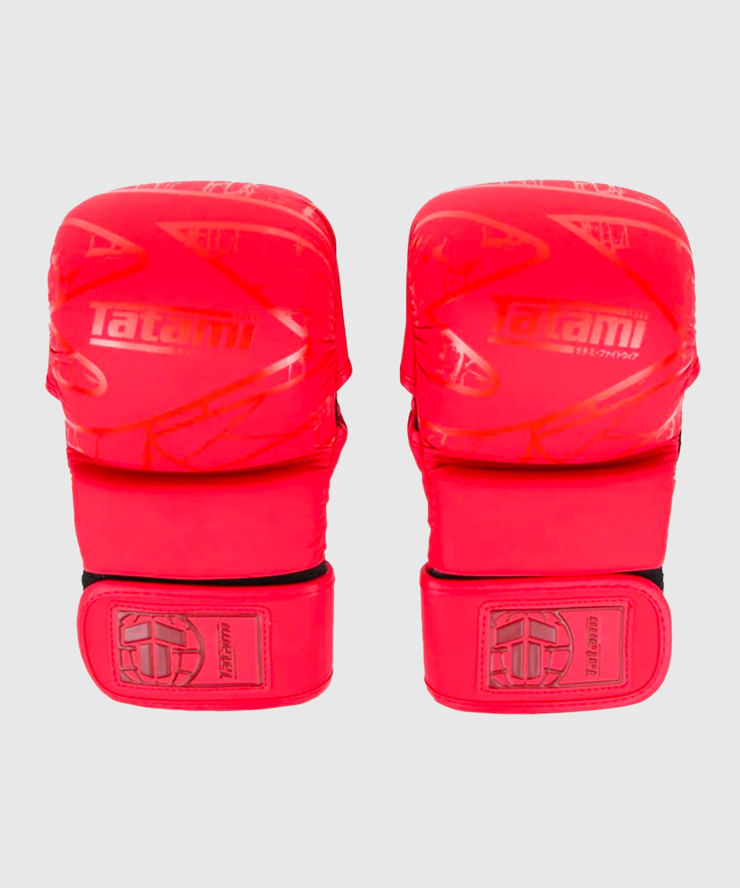 Tatami Fightwear Obsidian Guantes MMA de Sparring – Rojo