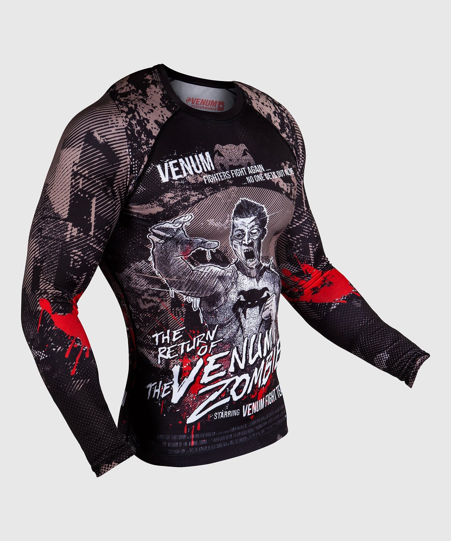 Rashguard Venum Zombie Return - Long sleeves