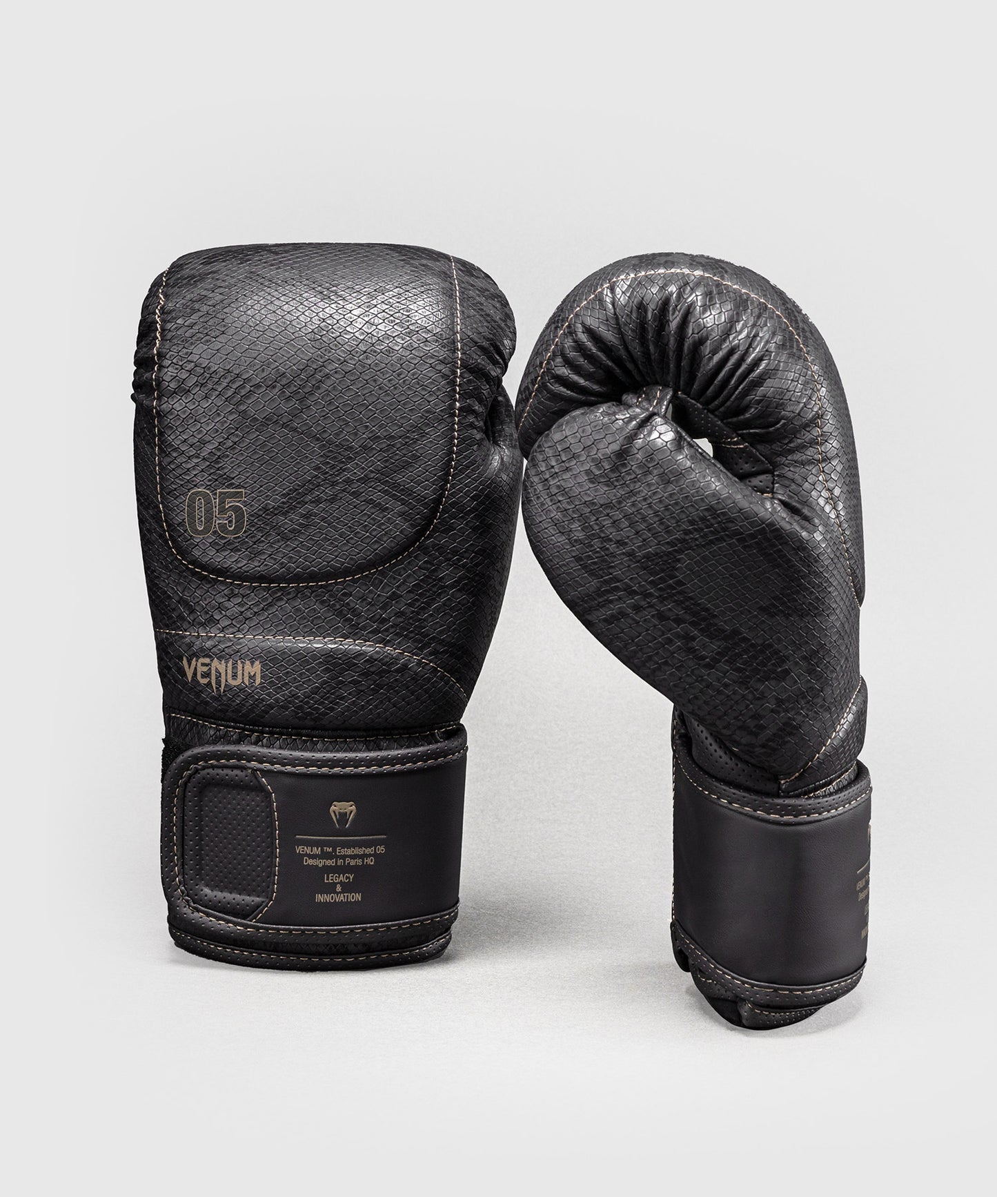 Gants de Boxe Venum Impact Evo Scales – Gris Foncé