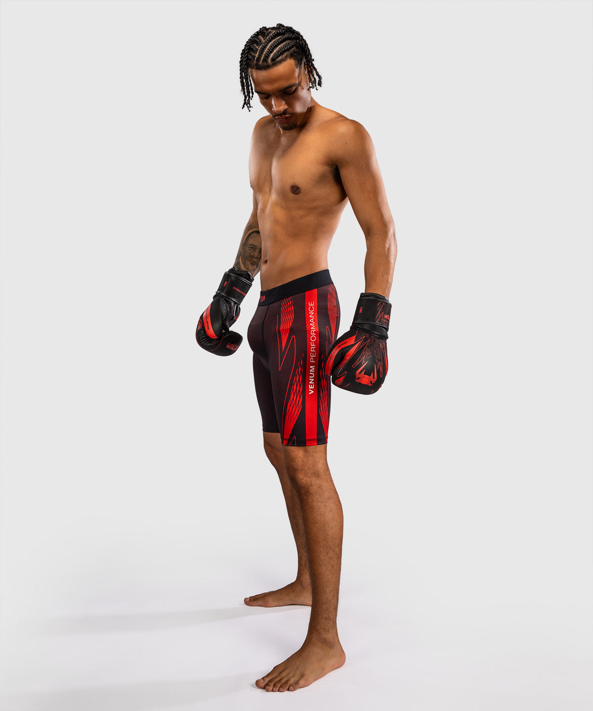 Venum Amazonia Reborn Pantalón corto de compresión - Negro/Rojo