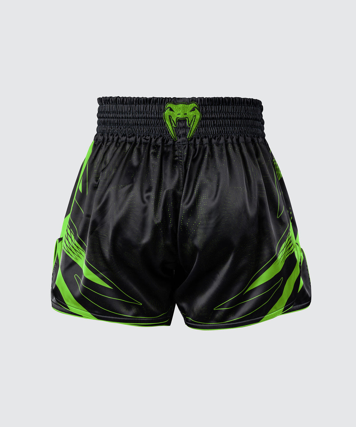 Venum Amazonia Reborn Pantalón corto de Muay Thai - Negro/Verde