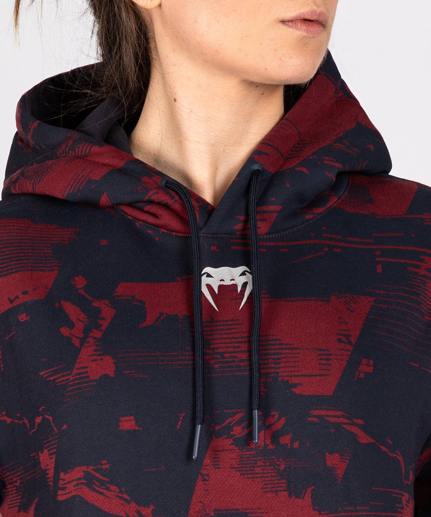 UFC Zenith by Venum Authentic Fight Week Sudadera Mujer - Azul marino/Burdeos/Plateado