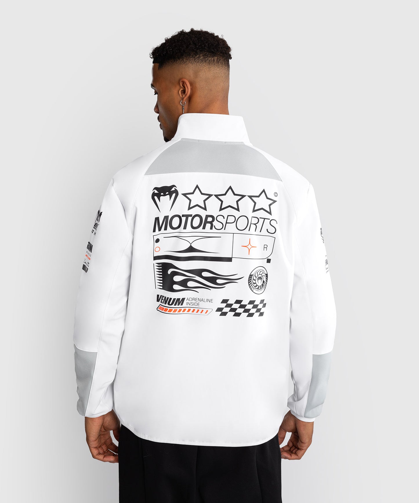 Veste Softshell Venum Motorsport - Blanc Neige