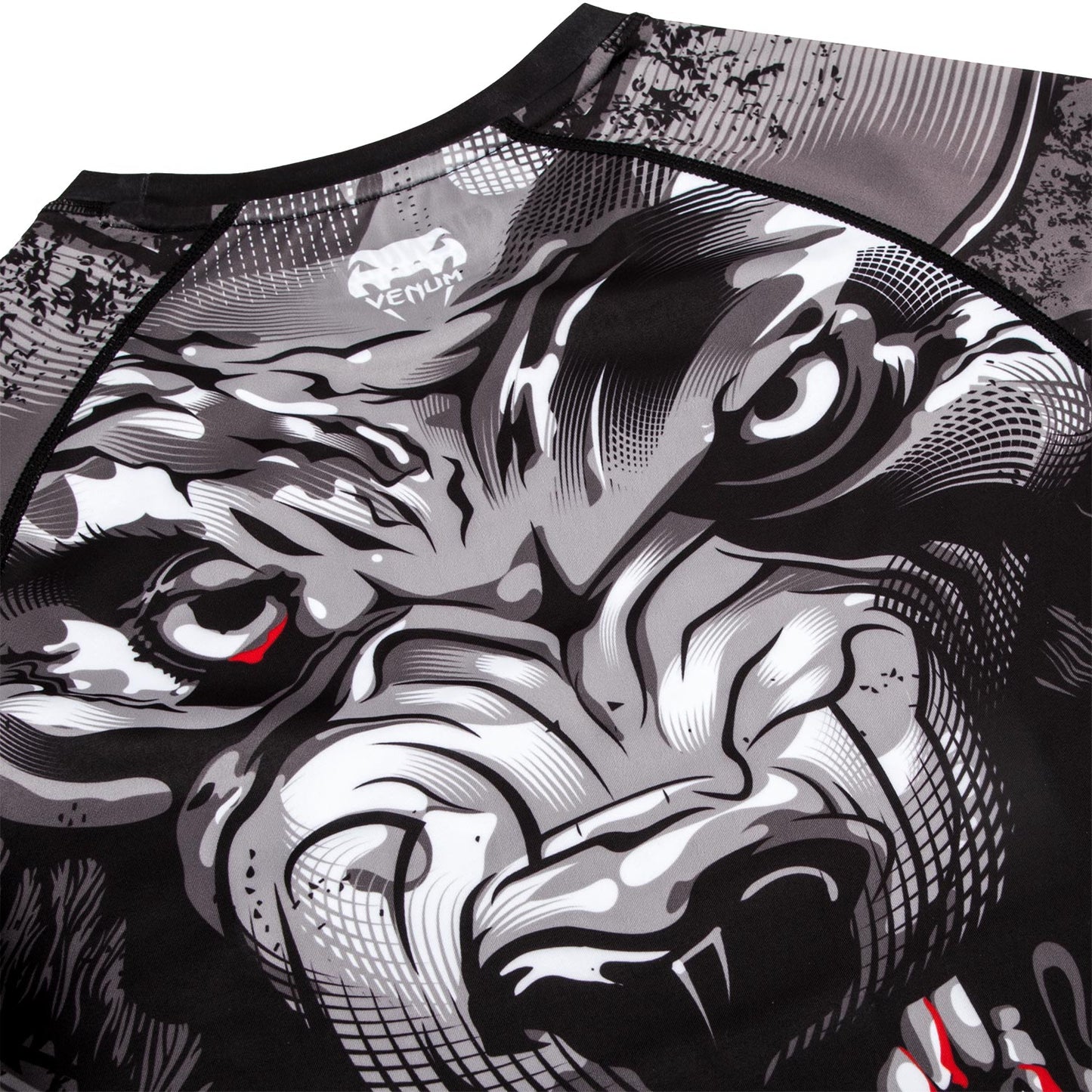 Rashguard Venum Werewolf - Long Sleeve - Black/Grey