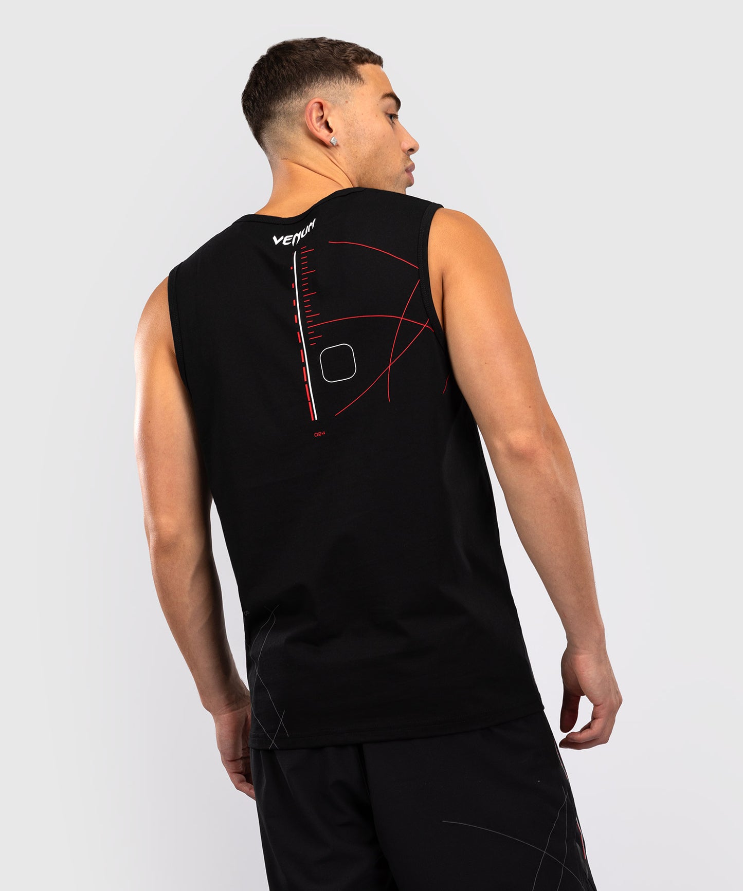 Venum Tactical XT Tank Top - Black/Fire Red