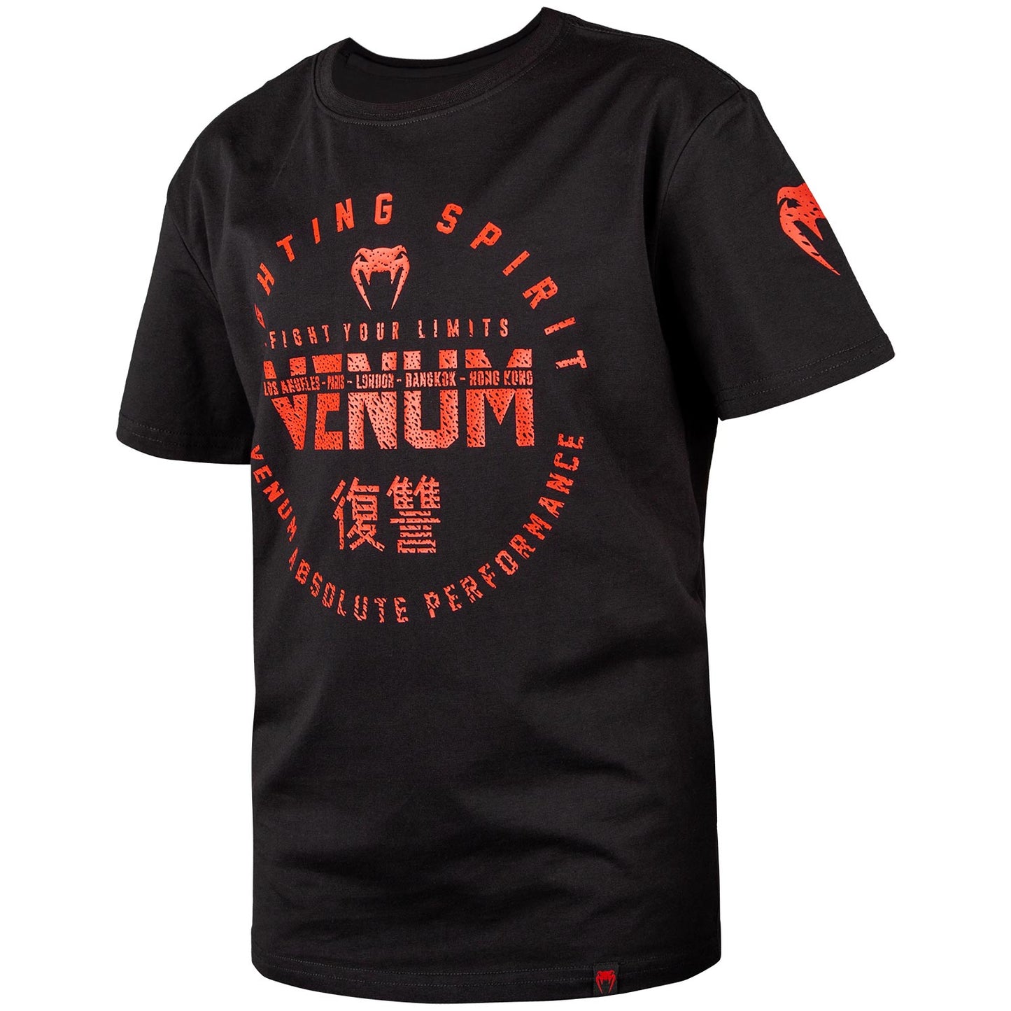 T-shirt Enfant Venum Signature Kids - Noir/Rouge