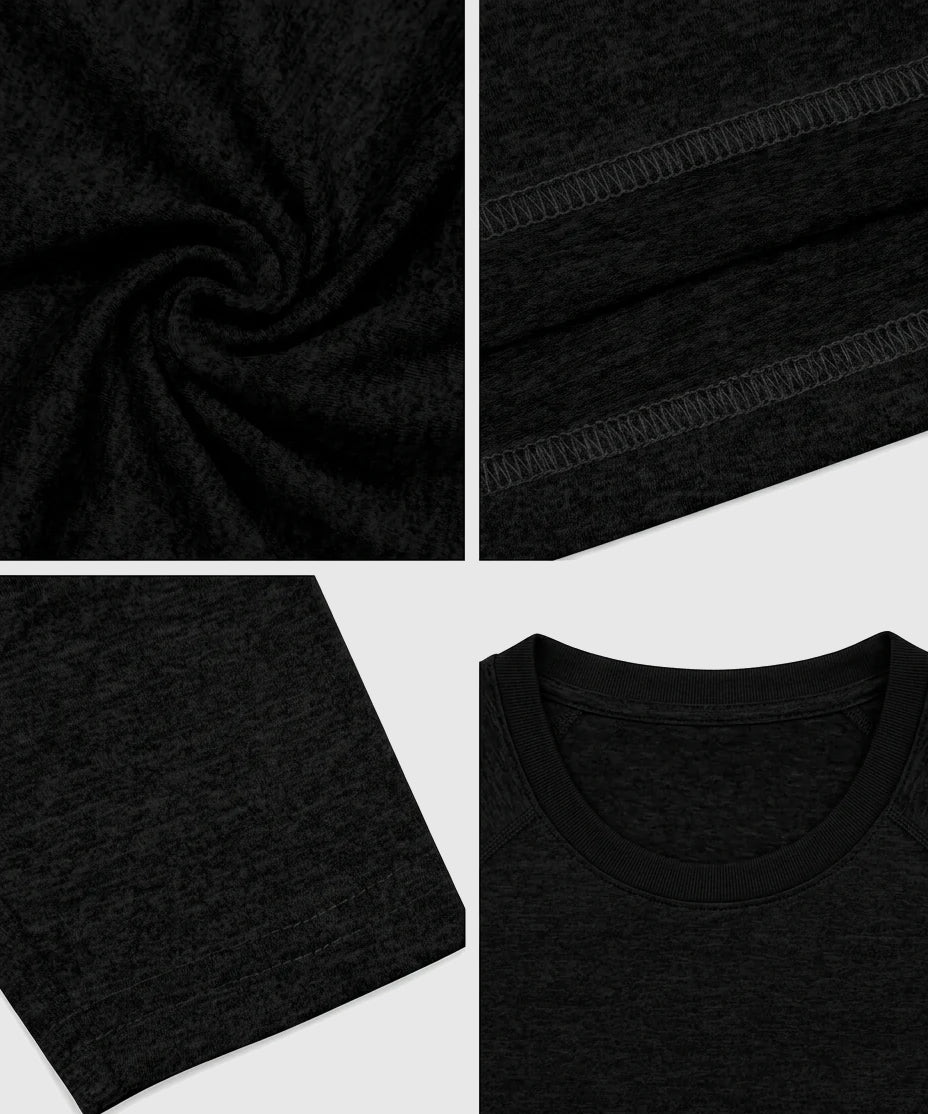 Tyce Skin Camiseta de Compresión de Manga Corta - Negro