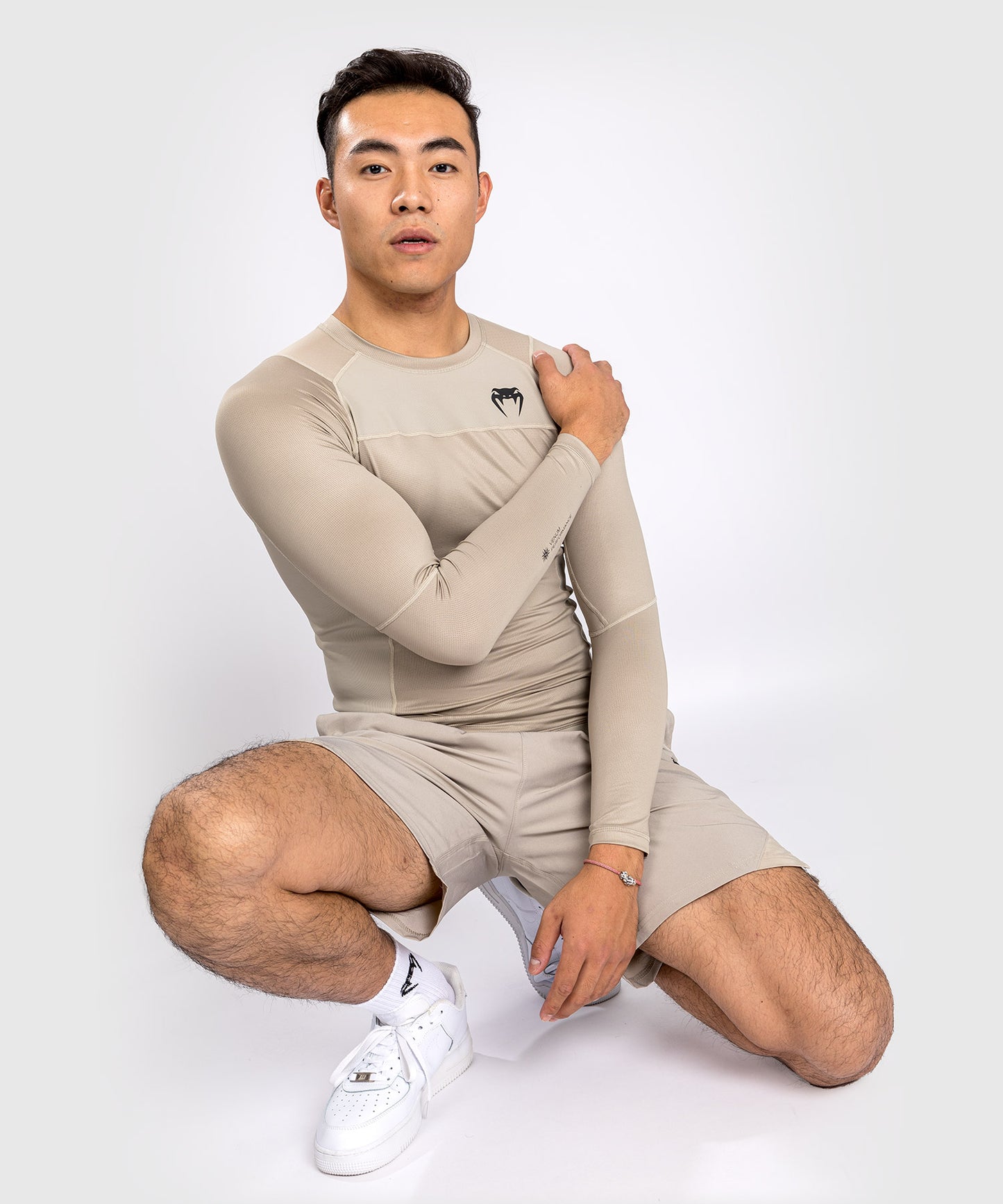 Venum G-Fit Air Langarm-Rashguards - Sand