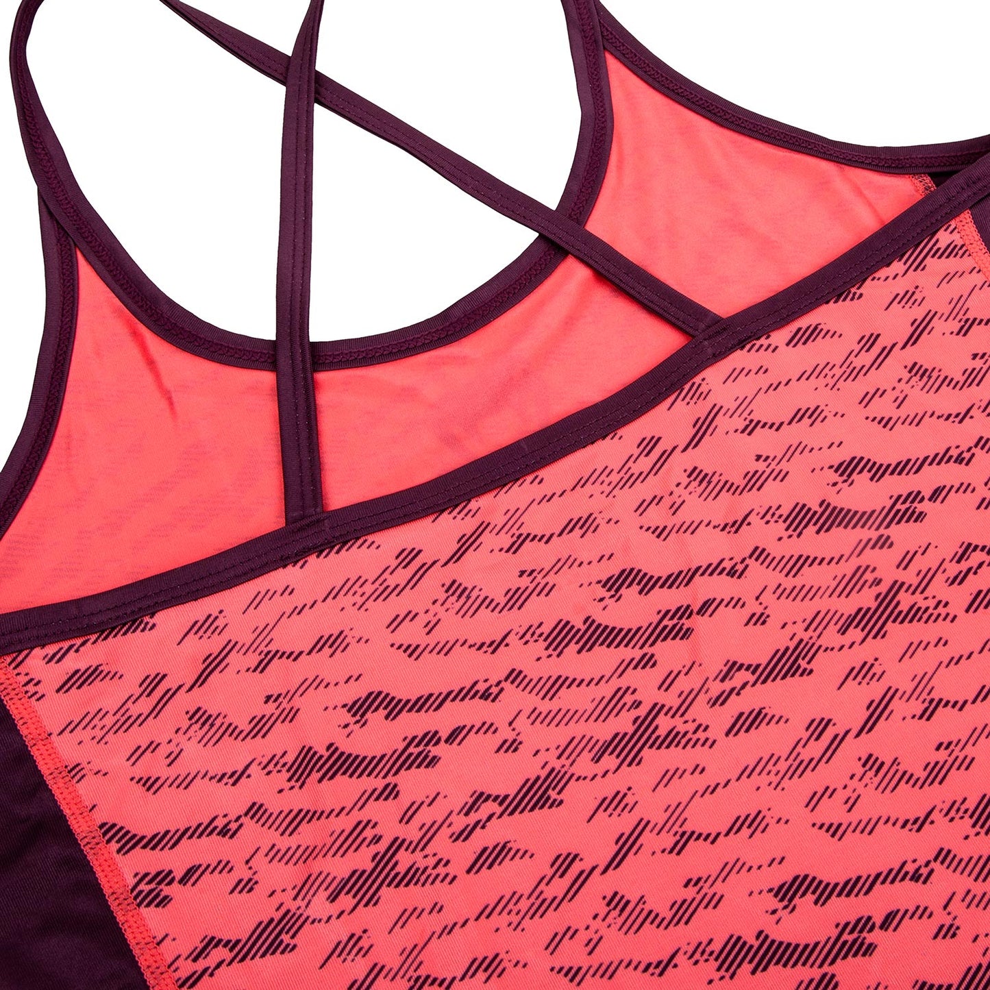 Venum Camoline Tank Top - Coral/Dark Purple