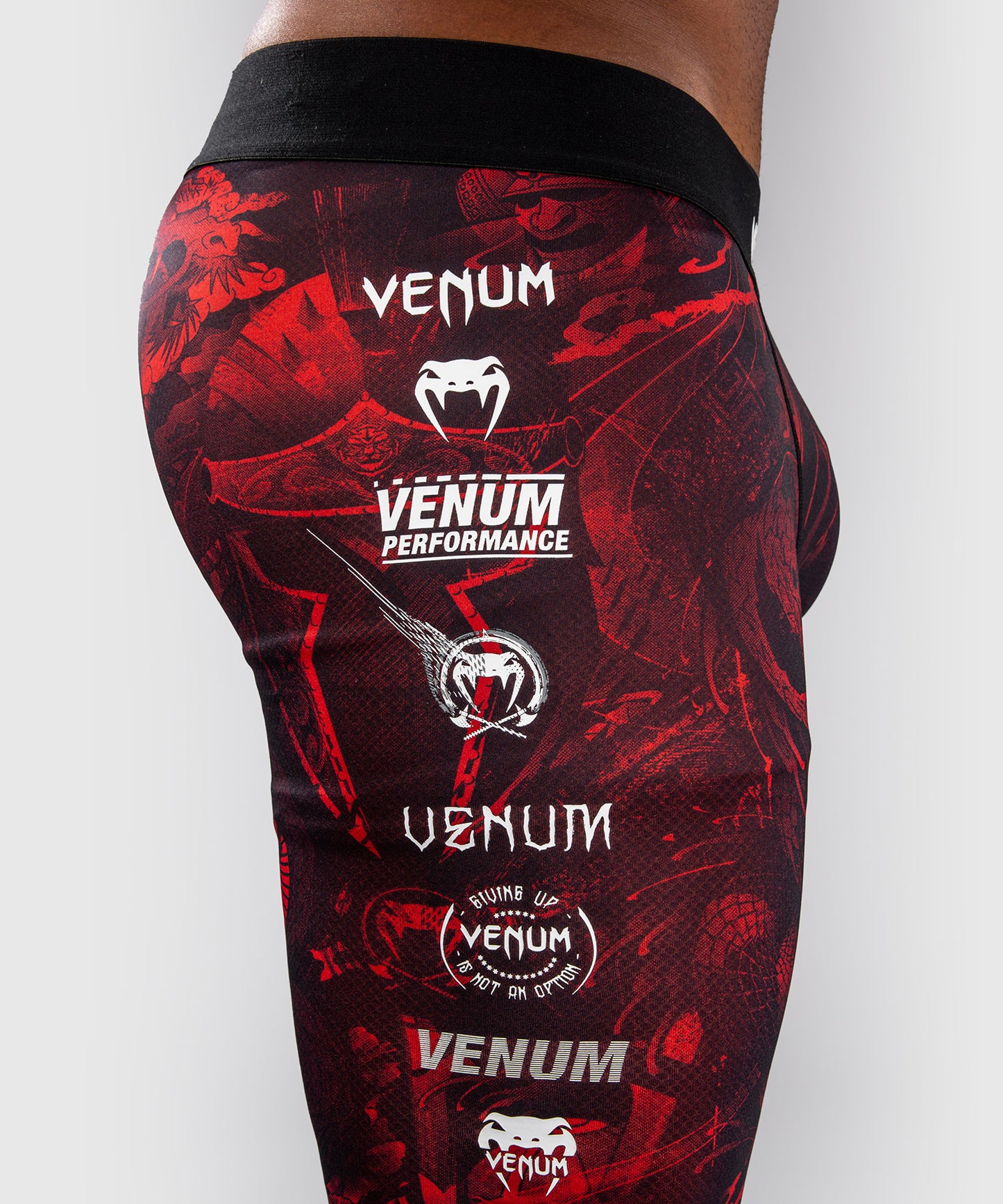 Venum 20th Anniversary Spats - Negro/Rojo