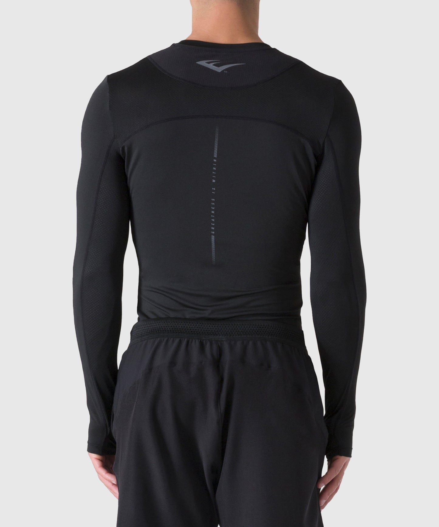 Everlast Compression Long Sleeve T-Shirt – Nero