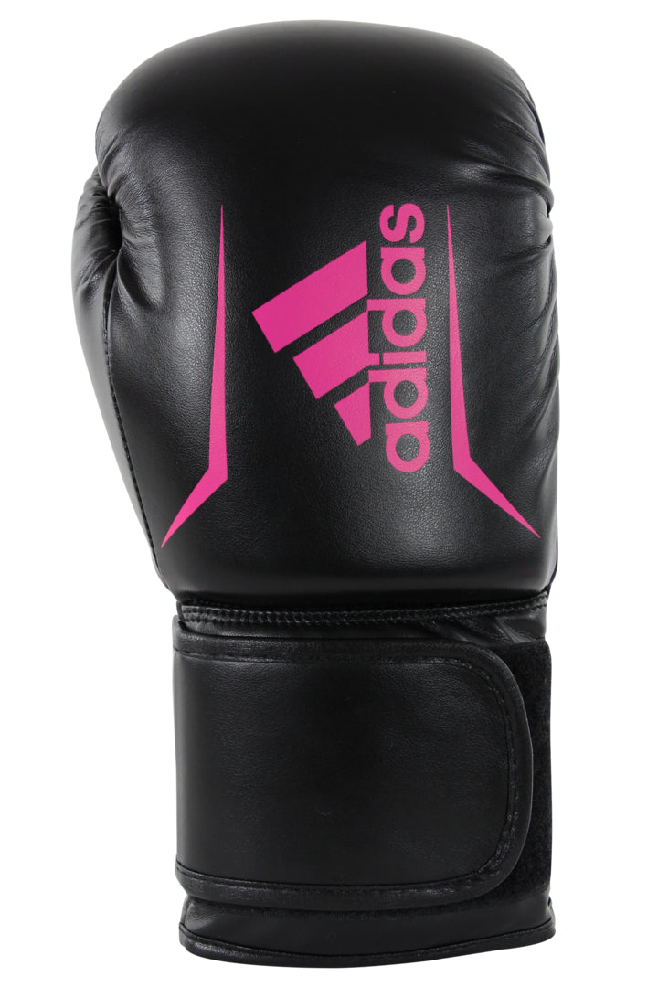 Gants de boxe Adidas Speed 50 - Noir/Rose