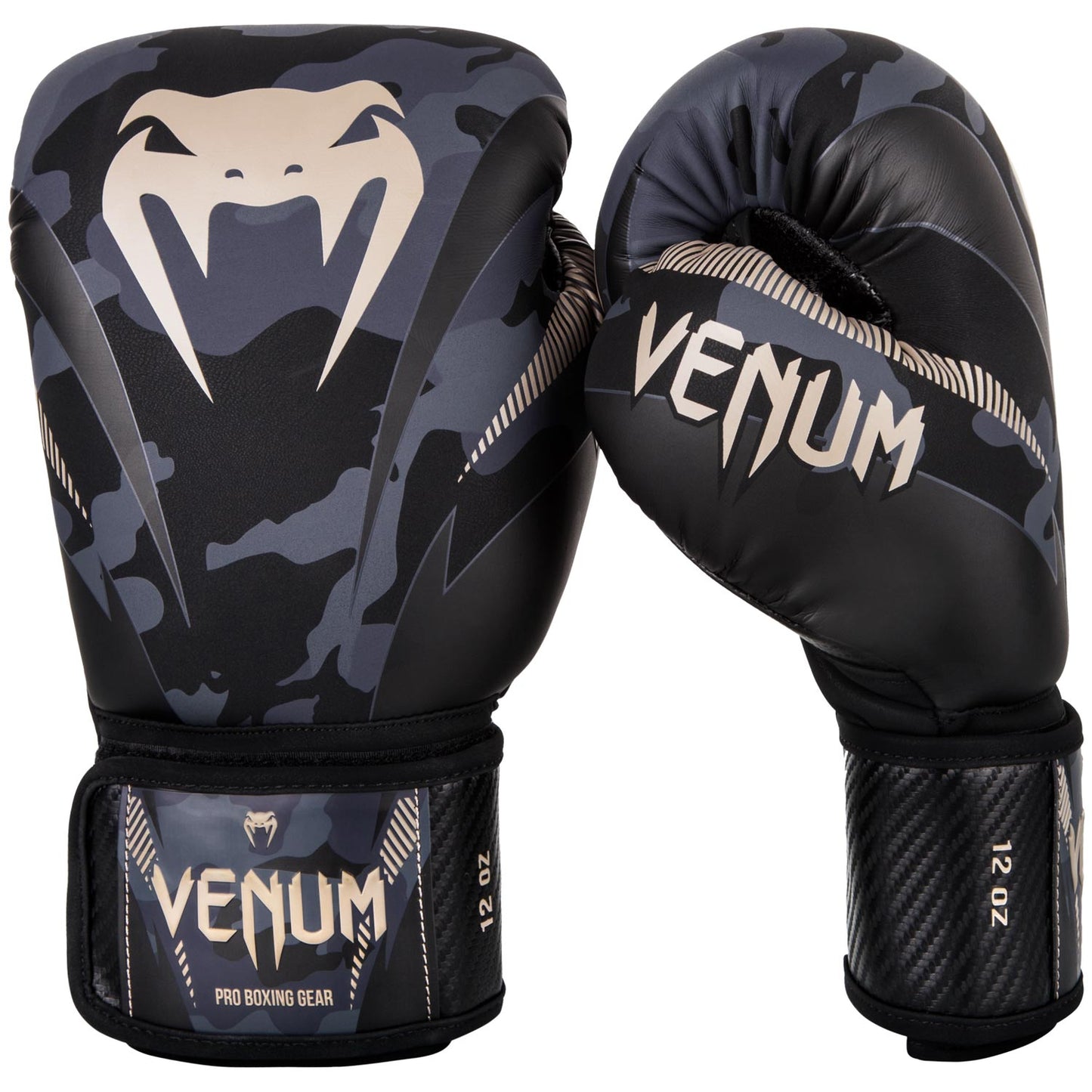 Gants de boxe Venum Impact – Camo/Beige