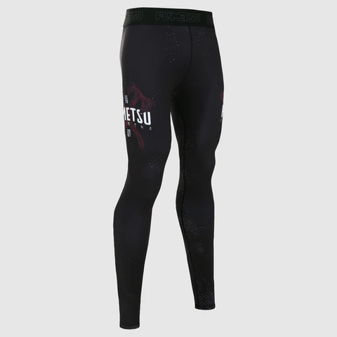 Pantalon de Compression Fumetsu Berserker - Noir/Rouge