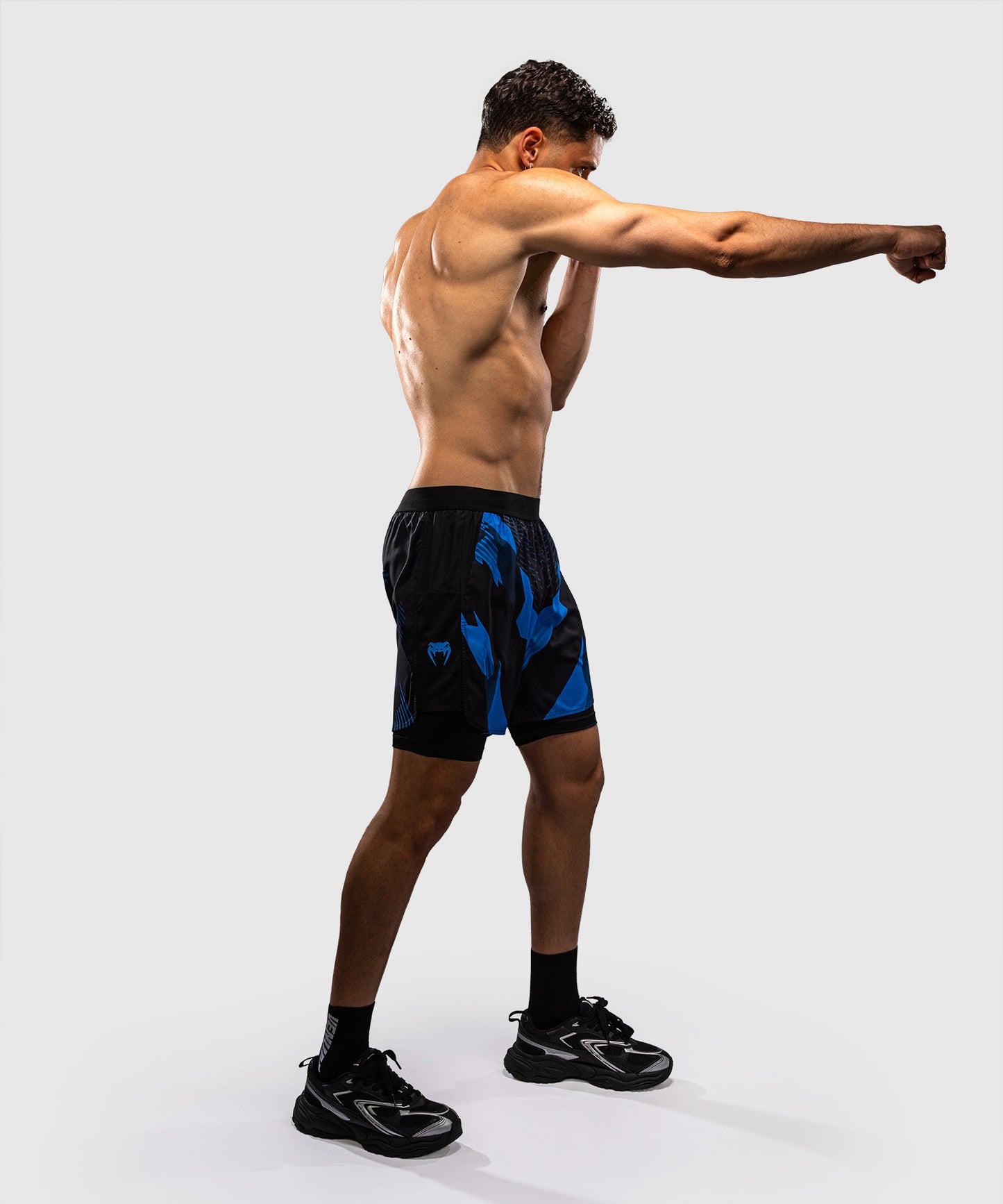 Venum No-Gi 6.0 Trainingsshorts - Schwarz/Blau