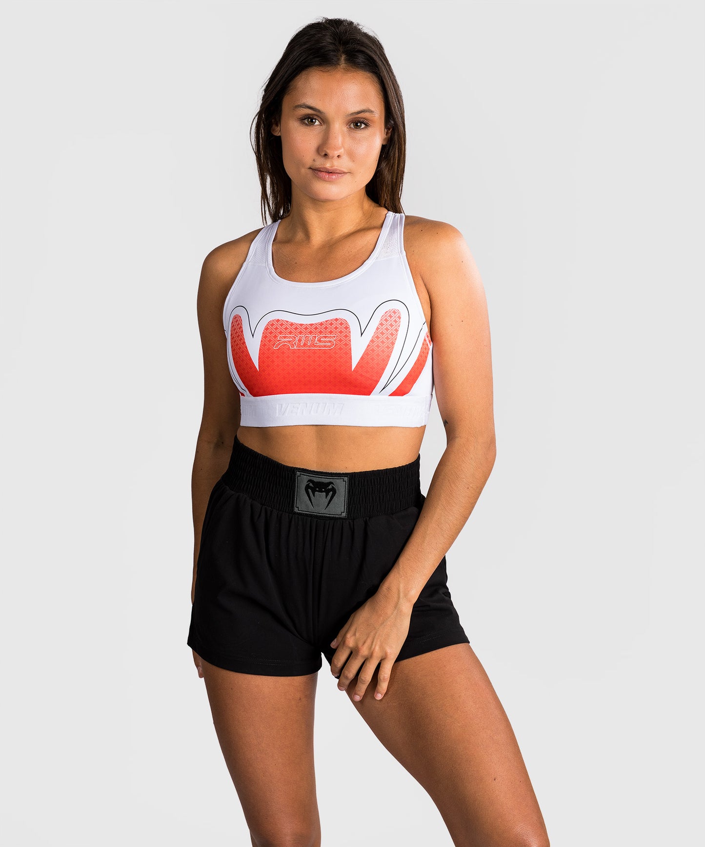 Brassière de Sport Venum x RWS 2.0 – Blanc/Rouge