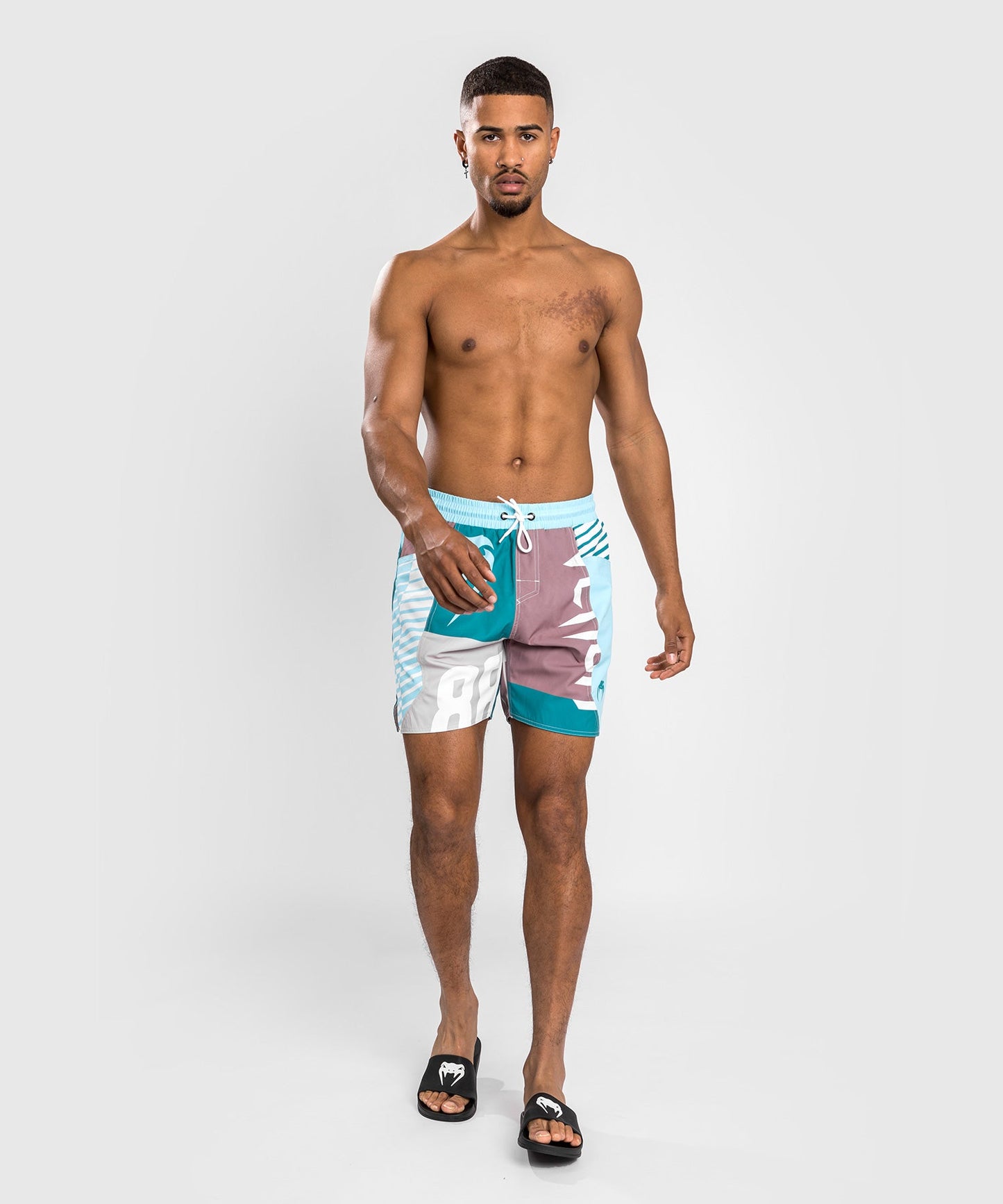 Venum Summer 88 Swim Shorts - Clearwater/Mosaic Blue