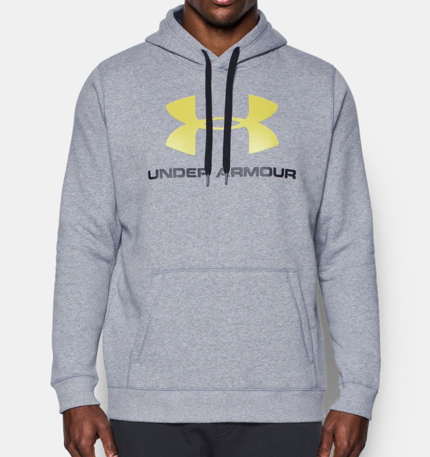 Sweat Under Armour Rival Fitted Graphic - Gris