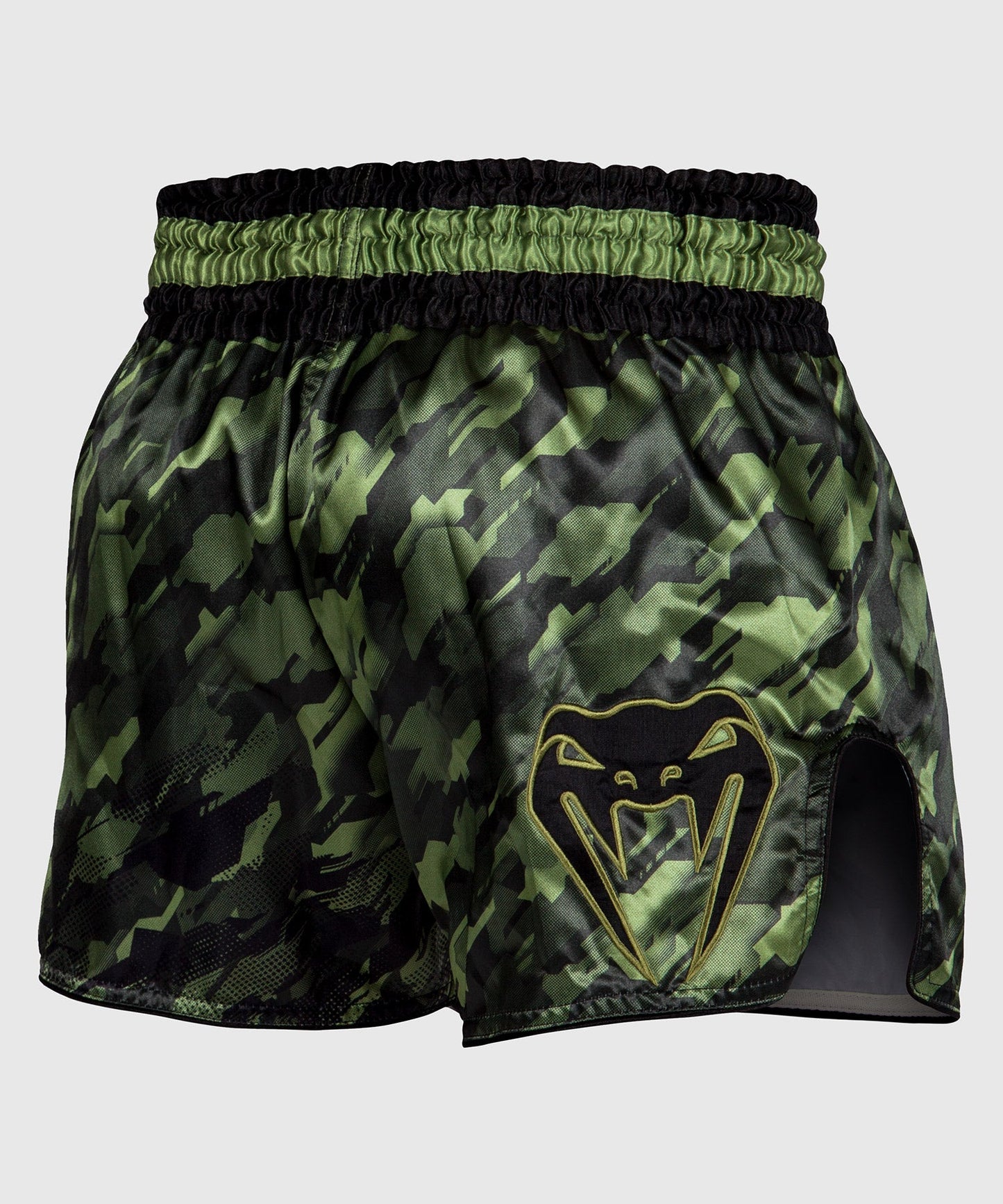 Venum Tecmo Muay Thai Short - Khaki - Exclusive