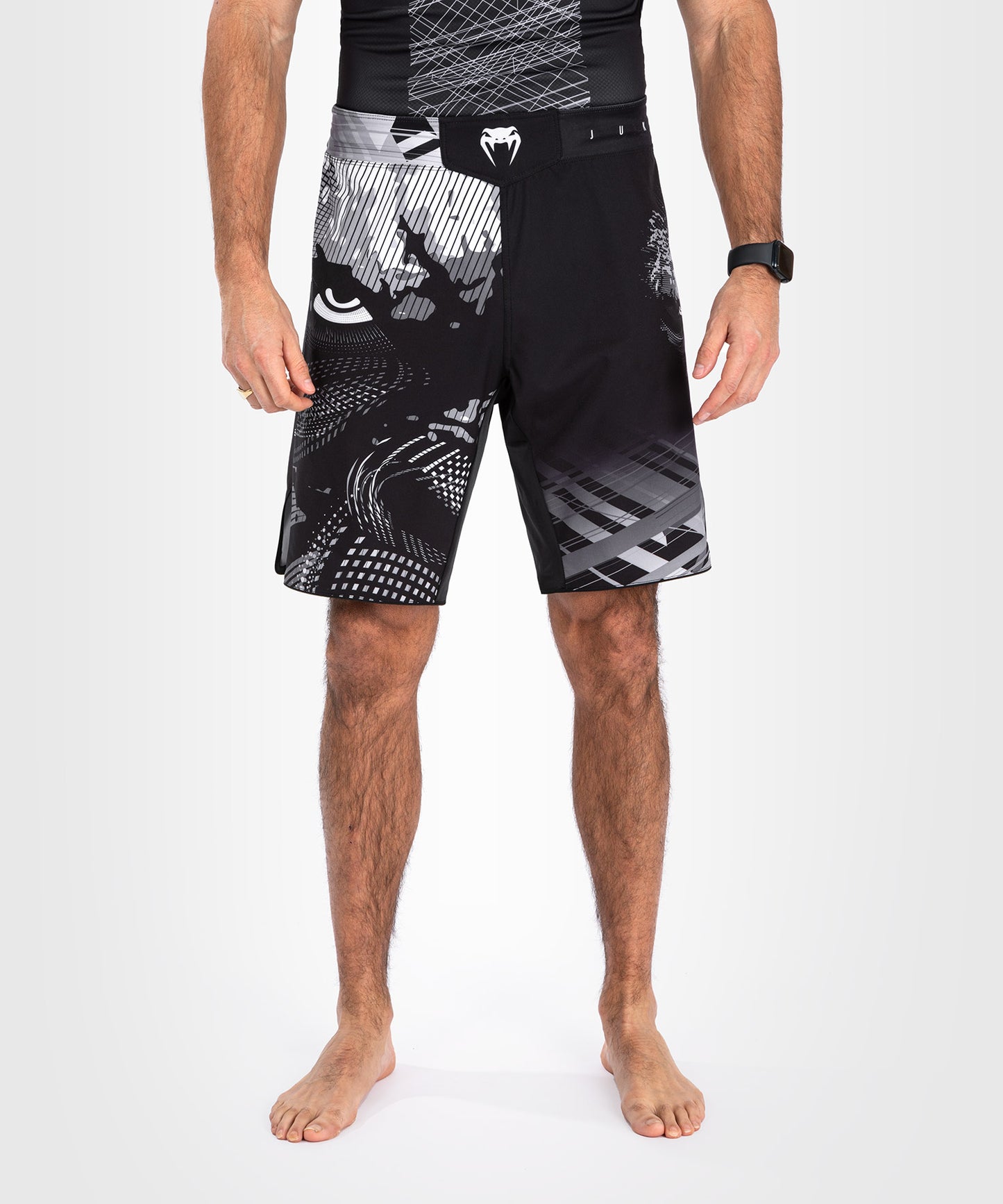 Short de Combat Venum Gorilla Jungle - Noir/Blanc