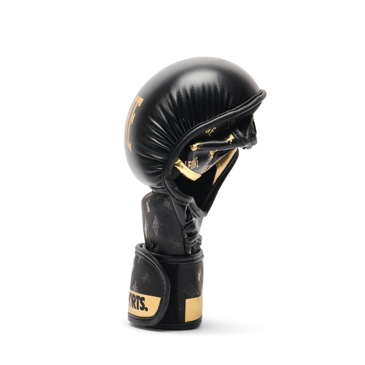 GANTS DE MMA SPARRING LEONE DNA - NOIR/OR