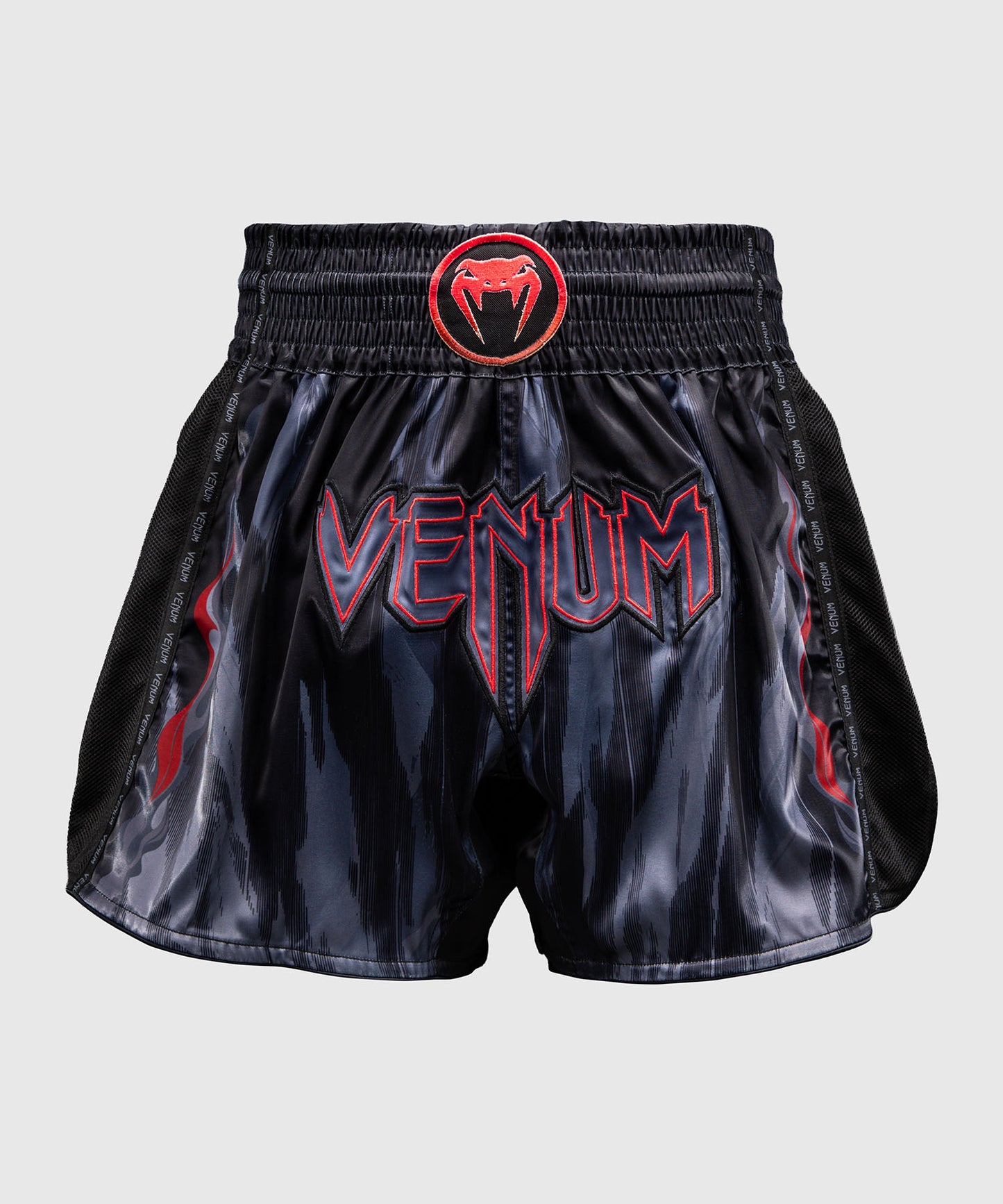 Venum Demon Muay Thai Shorts - Black/Grey