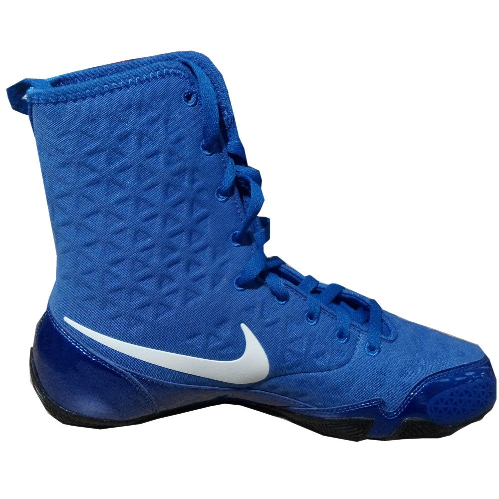 Chaussures de boxe Nike KO - Bleu/Blanc