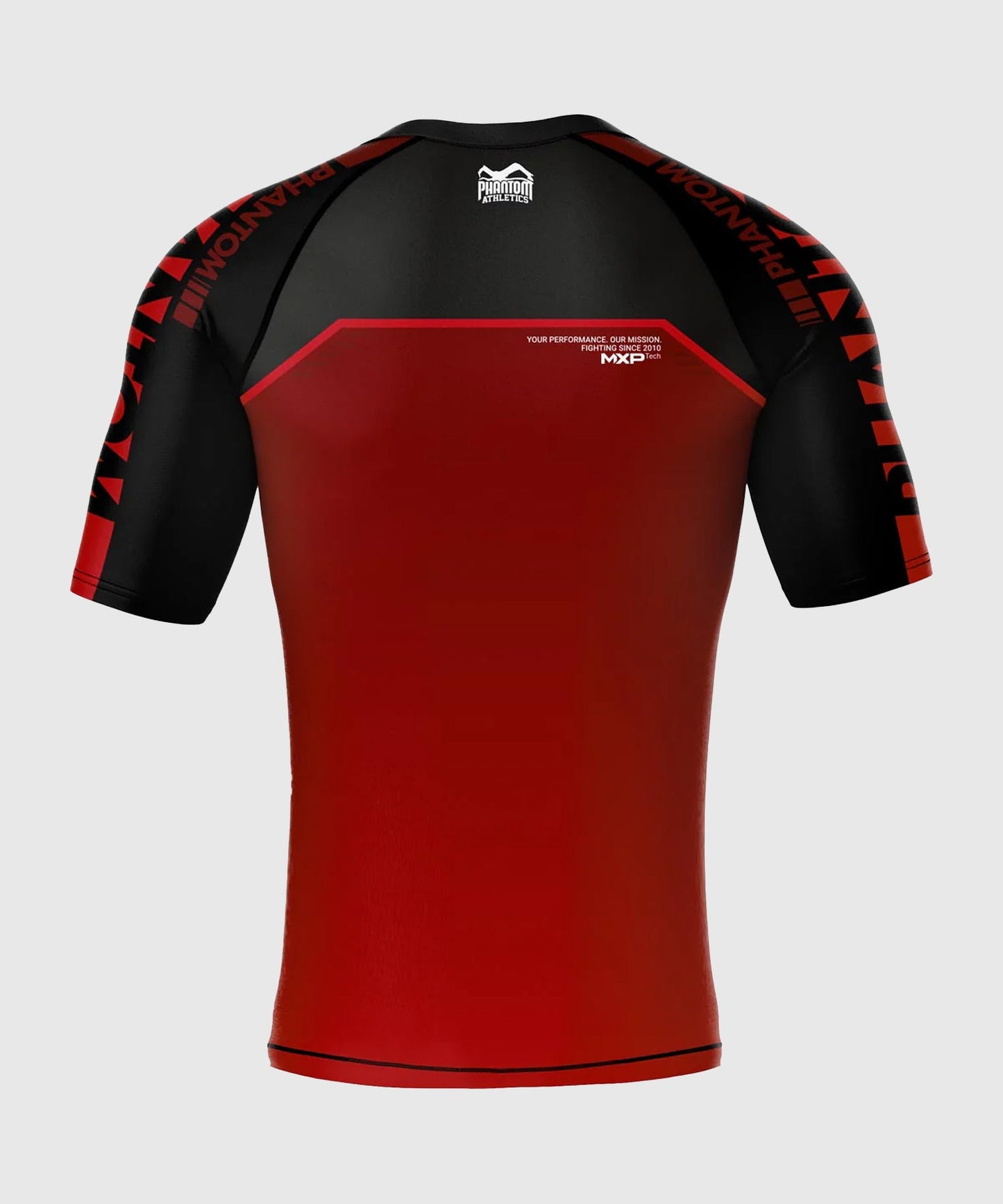 Phantom Athletics Evo Apex Rashguard - Schwarz/Rot