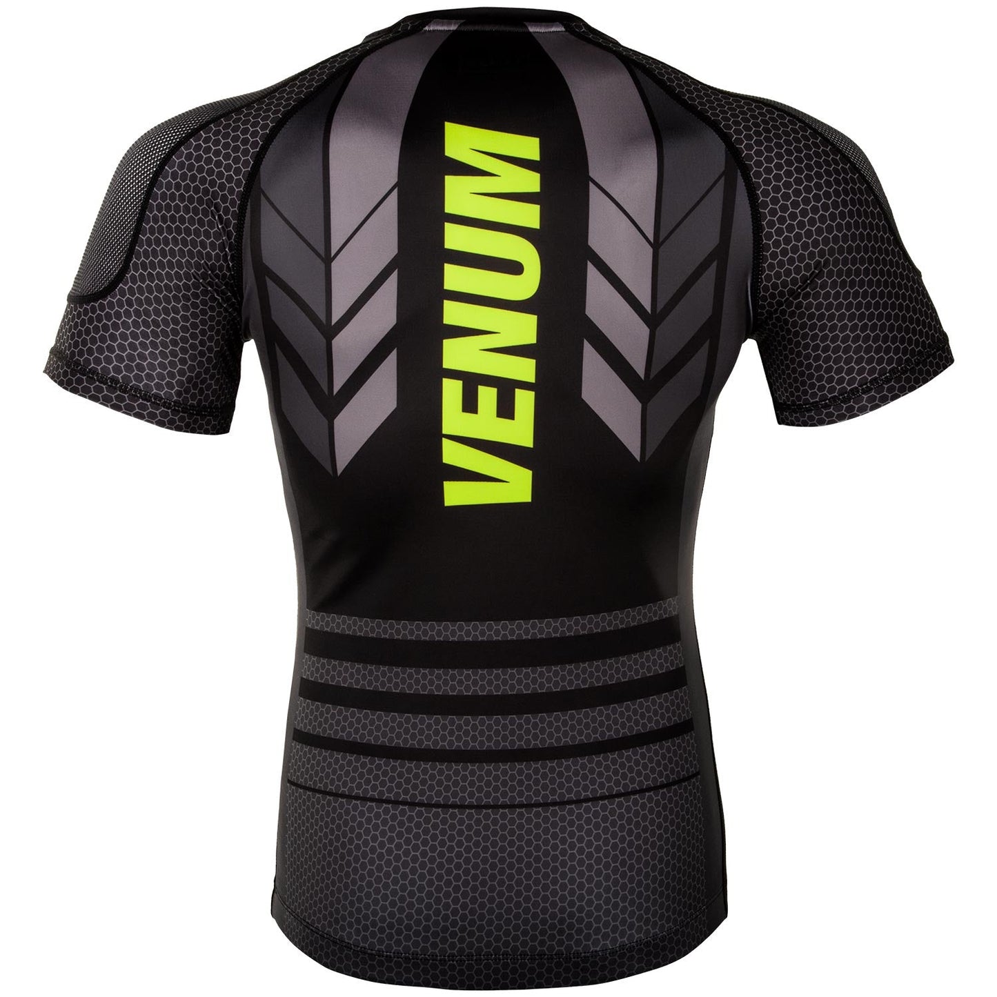 Rashguard Venum Technical 2.0 - Short Sleeve - Black/Yellow