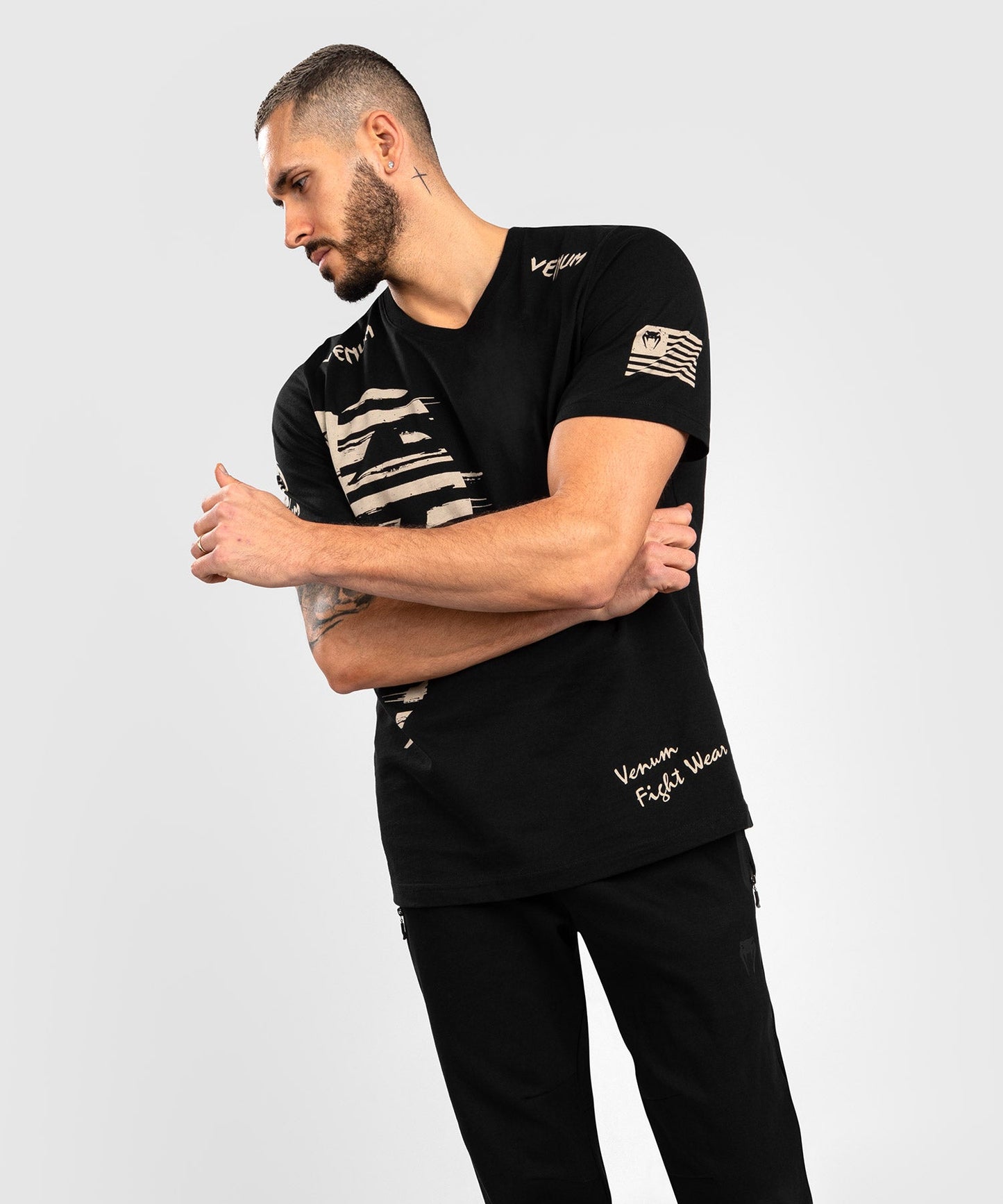 Venum Giant Usa T-Shirt - Coupe Regular - Noir