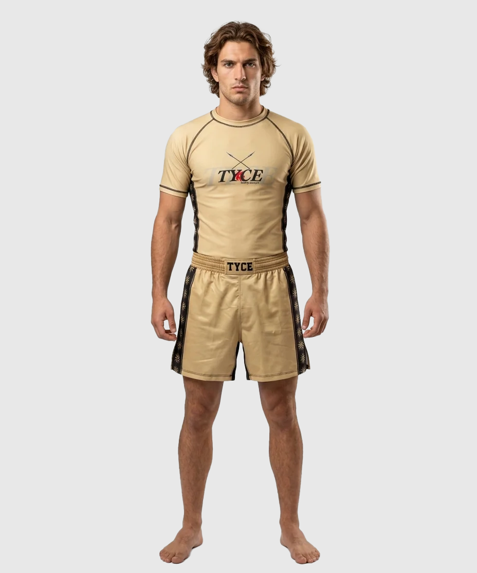 Rashguard TYCE CULTURE OF WAR Alexandre le Grand - Or