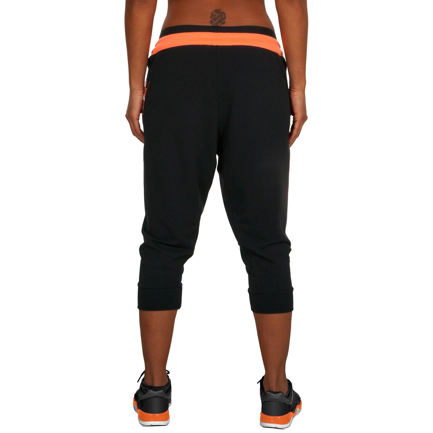 Venum Reef Women's Bibtights - Black/Corail