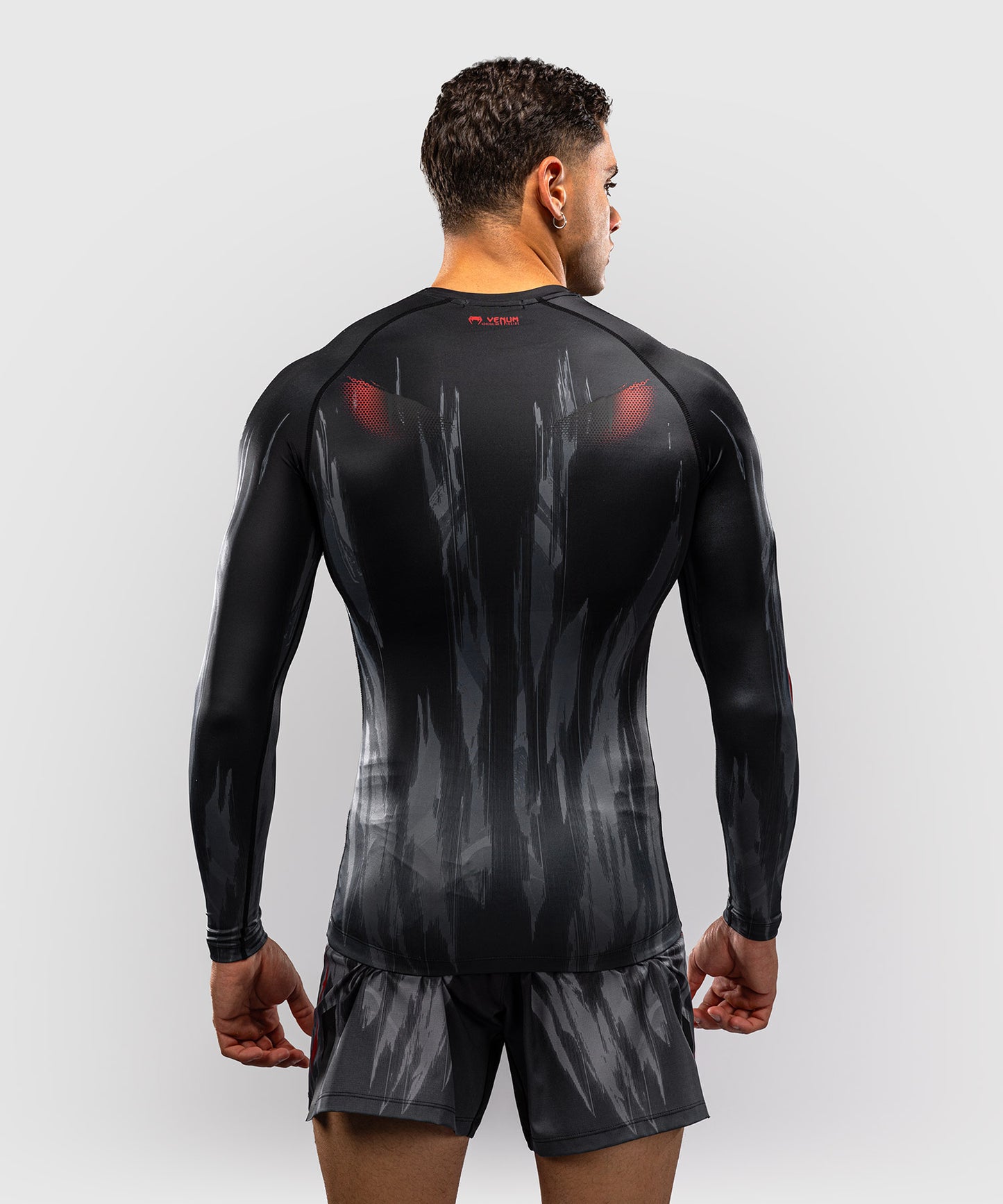 Rashguard à Manches Longues Venum Demon - Noir/Gris