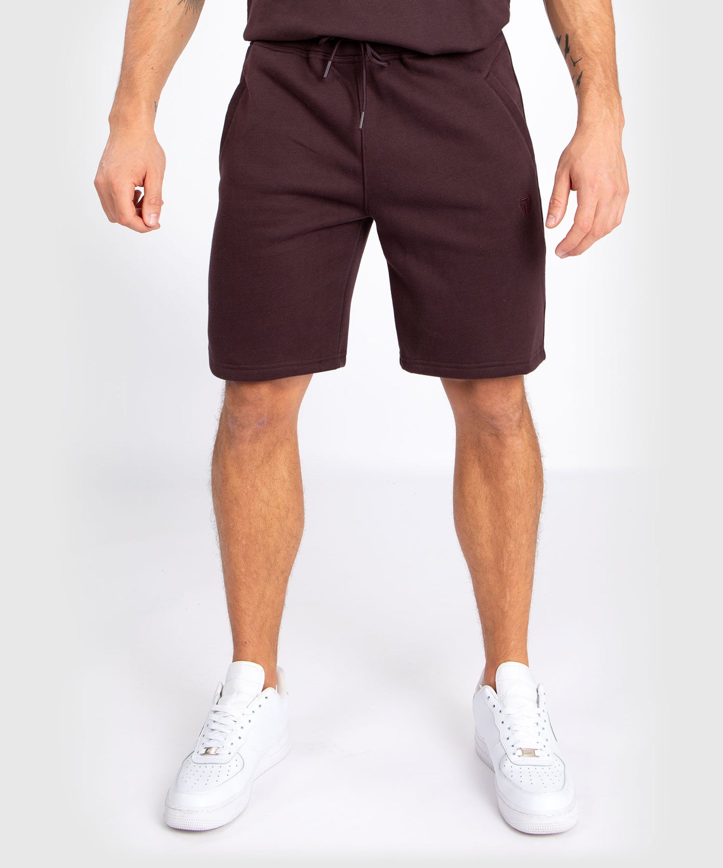 Short en coton Venum Silent Power - Marron foncé