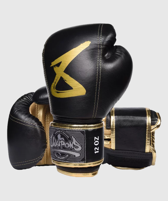 Gants de Boxe 8 Weapons Big 8 - Noir/Or