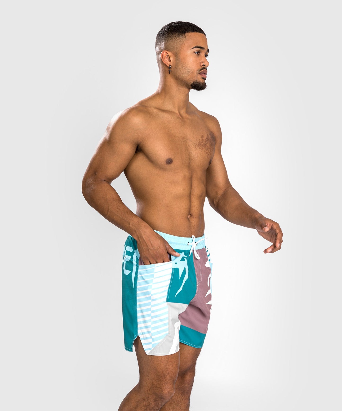 Venum Summer 88 Swim Shorts - Clearwater/Mosaic Blue