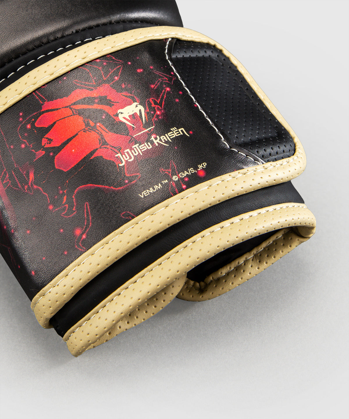 Jujutsu Kaisen x Venum Itadori Boxhandschuhe – Schwarz/Rot
