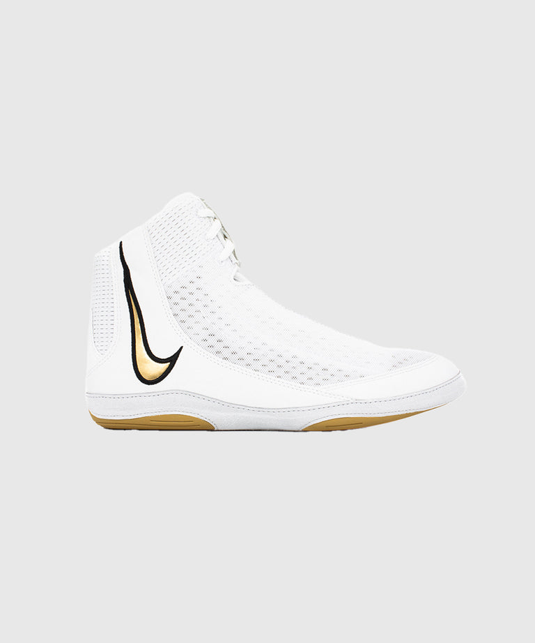 Nike Inflict Wrestling Shoes White/Gold – Dragon Bleu
