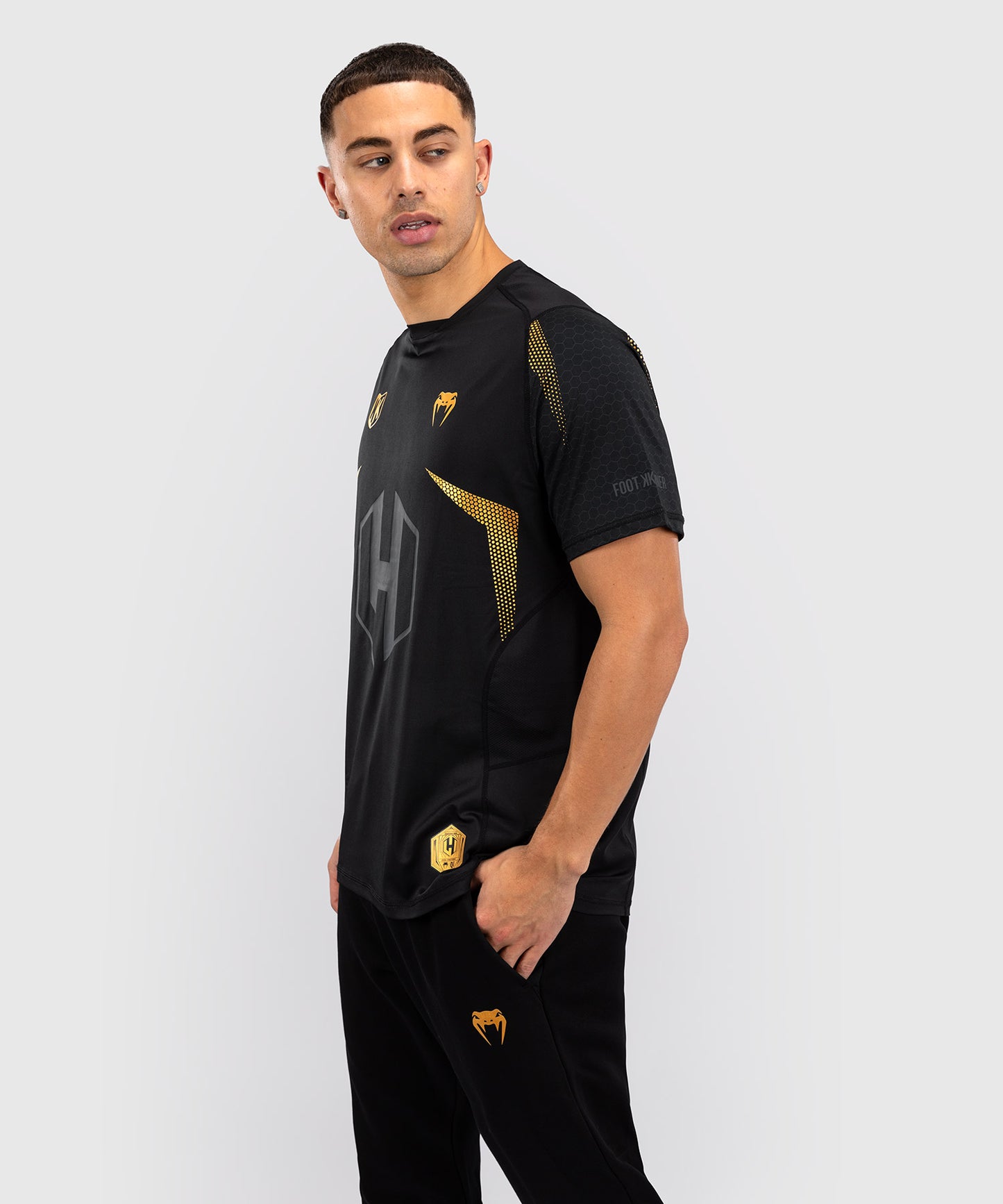 T-shirt Dry Tech FK x Venum Hexagone MMA Noir/Or