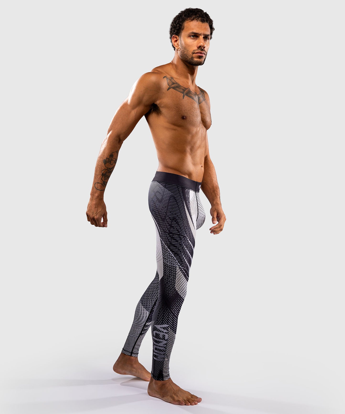 Venum Galactic 3.0 Spats - Cremeweiß/Schwarz