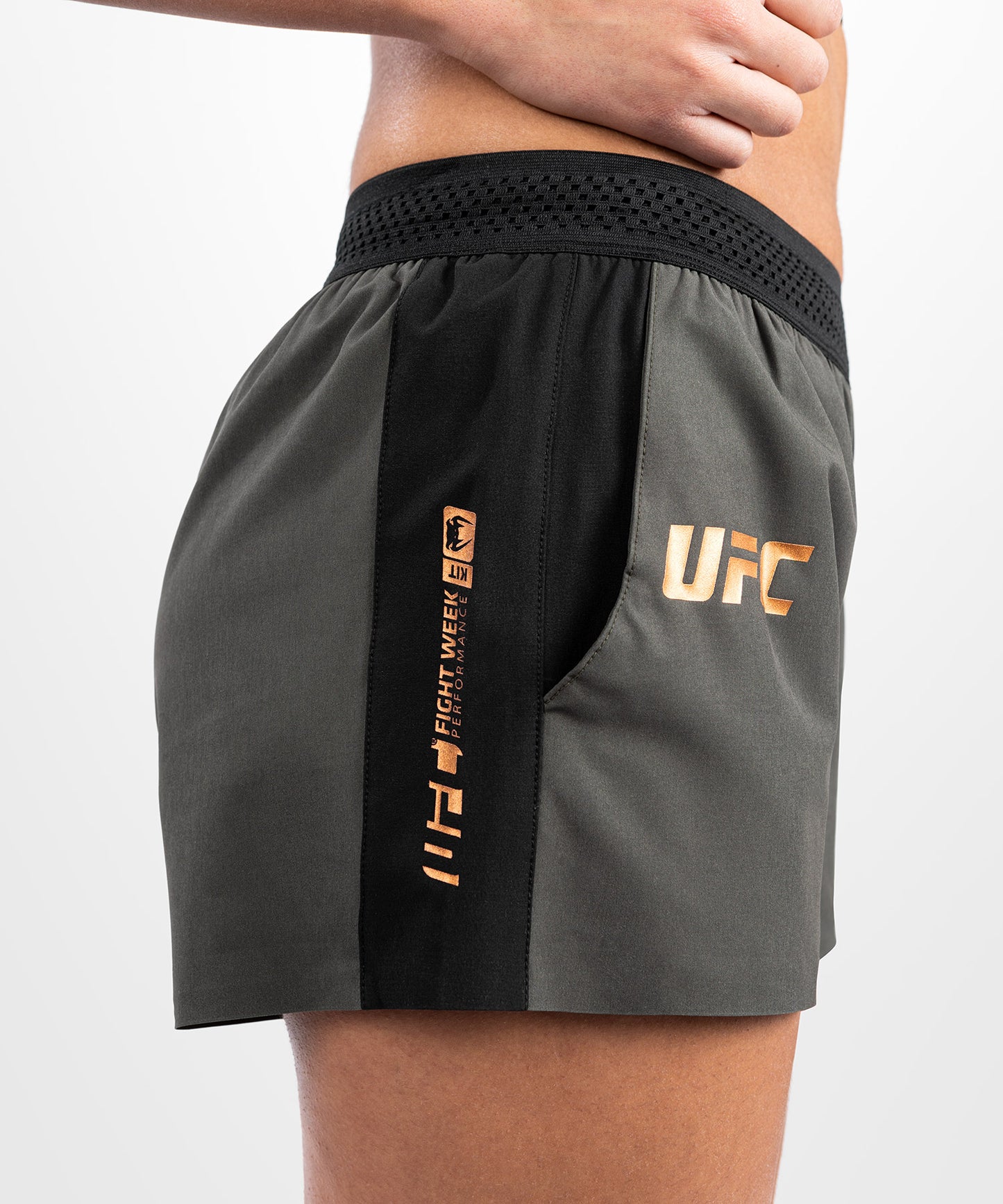 UFC Adrenaline by Venum Fight Week Women’s Performance Short - Khaki