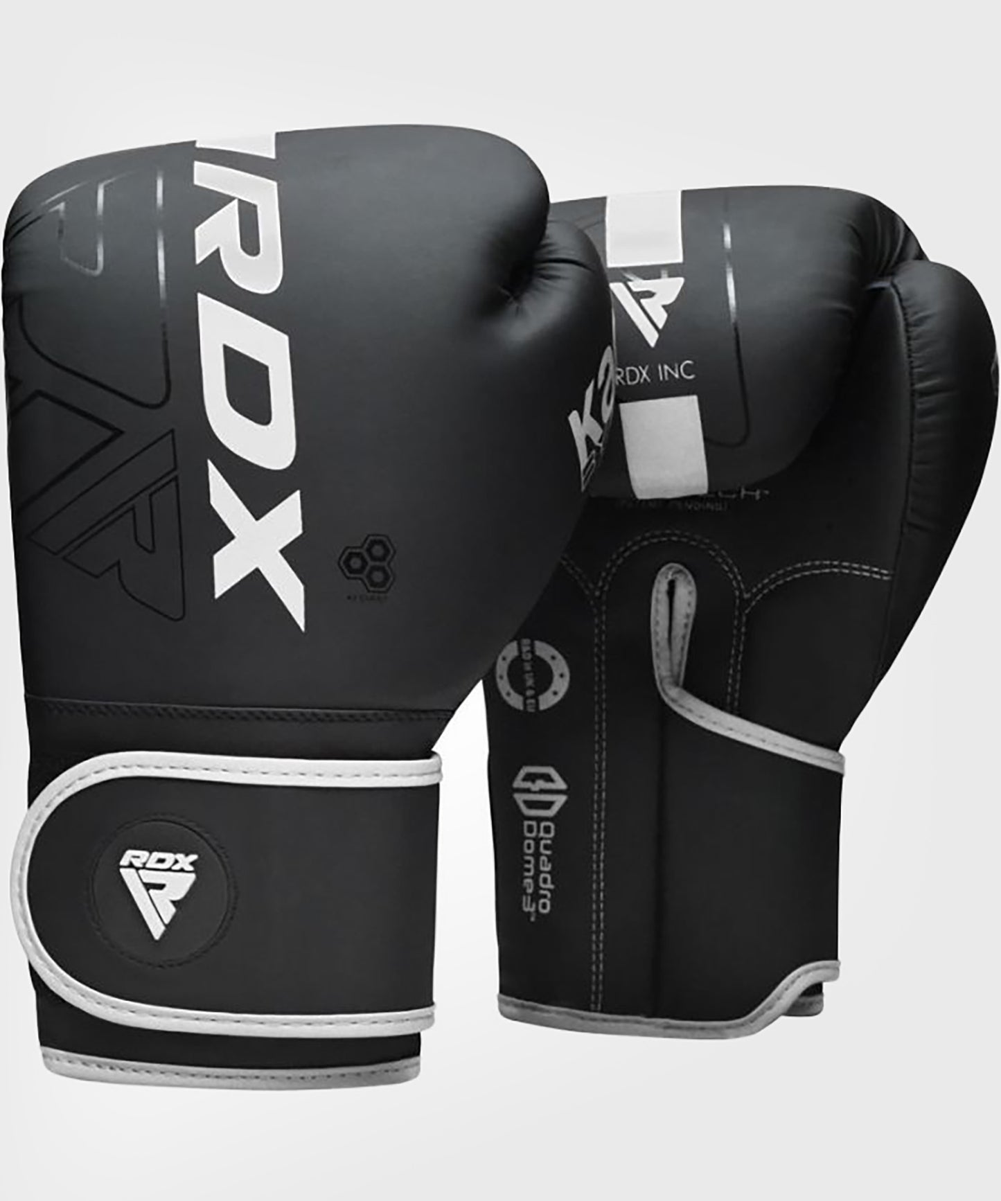 RDX F6 Boxing Gloves - Black/White